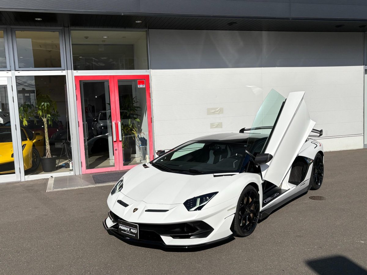 2019 Lamborghini Aventador SVJ Matte White Exterior for sale in Japan