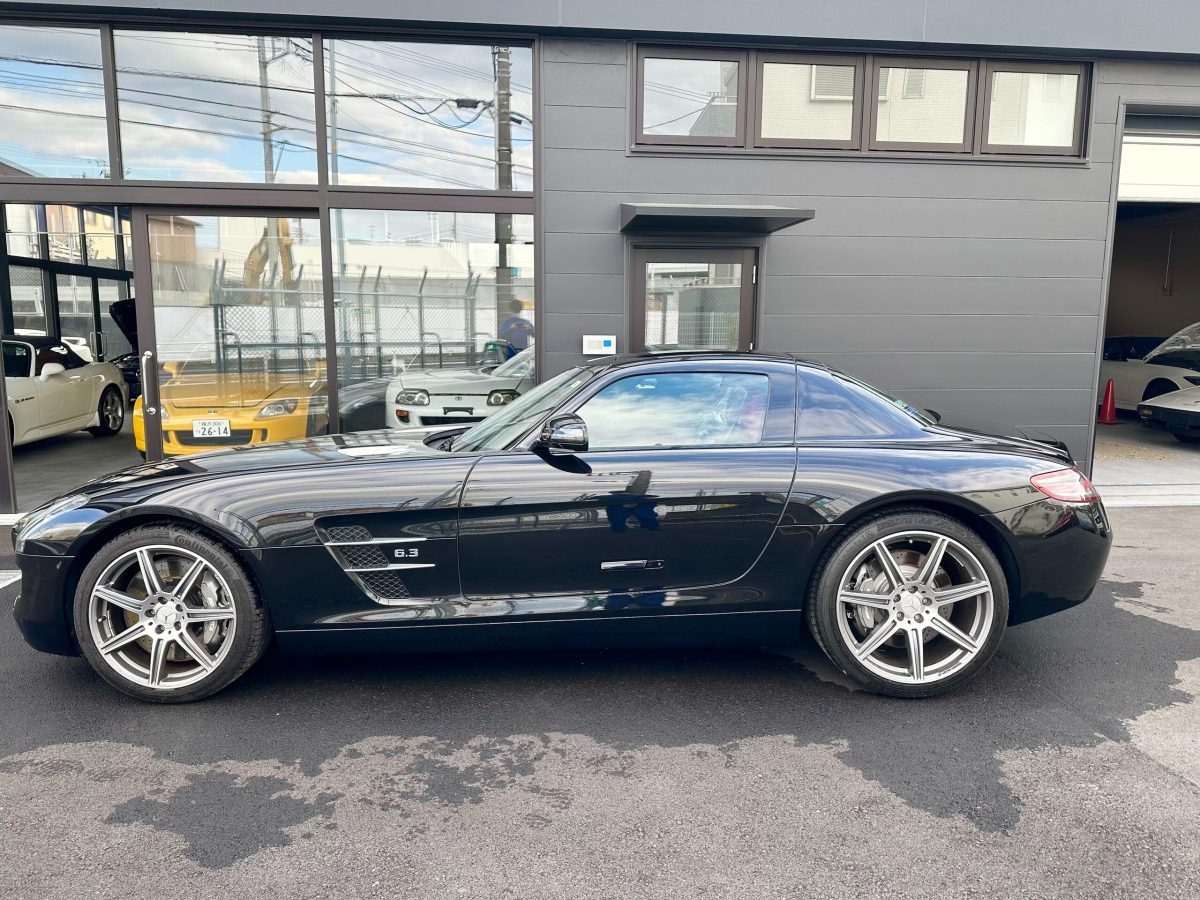 2010 Mercedes Benz SLS AMG Leather sport seats for sale in Japan