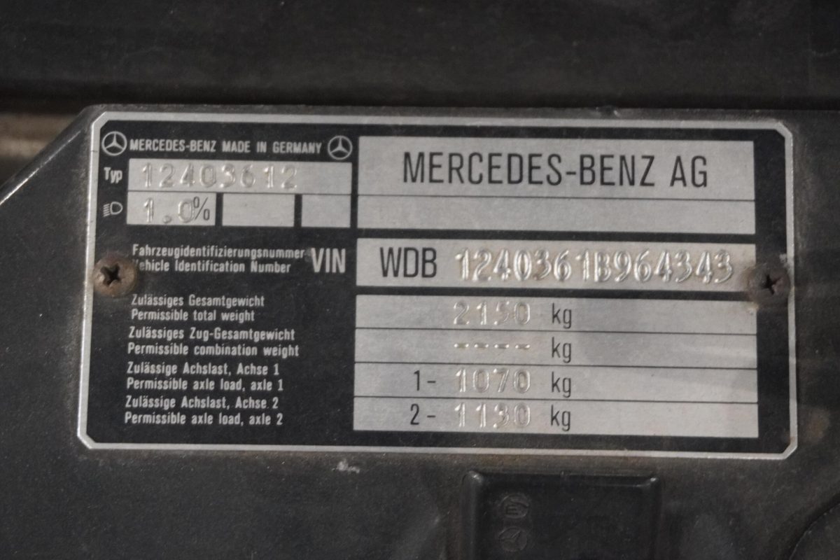 1993 Mercedes Benz 500E — Photo 23 / 23
