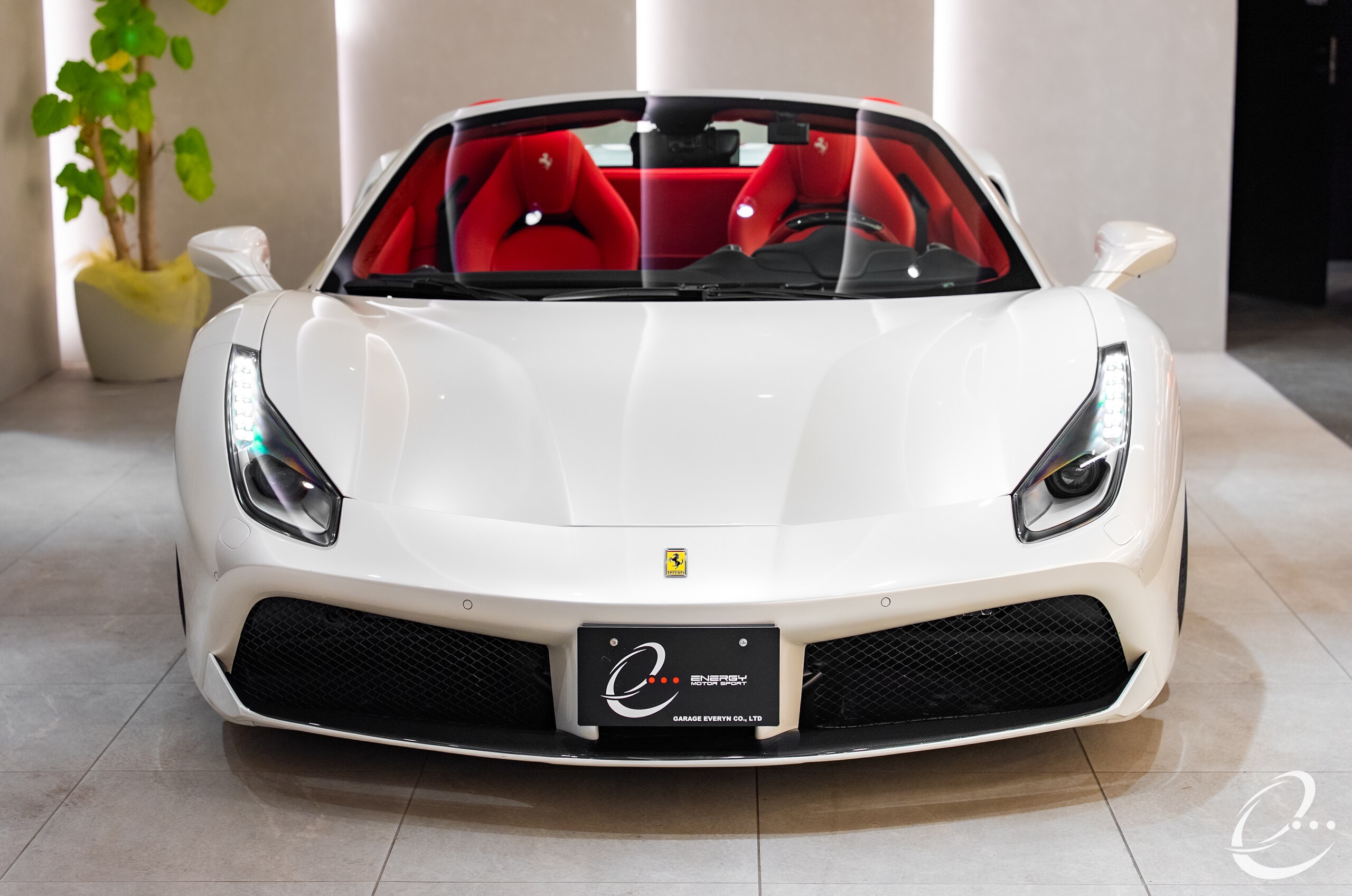 2017 Ferrari 488 Spider Bianco Fuji Exterior for sale in Japan