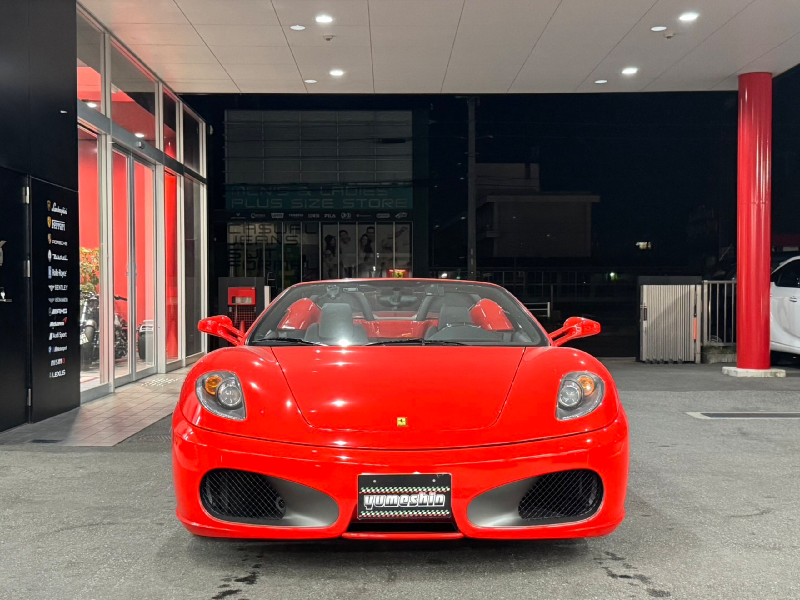 2007 Ferrari F430 Spider F1 Rosso Scuderia Exterior for sale in Japan