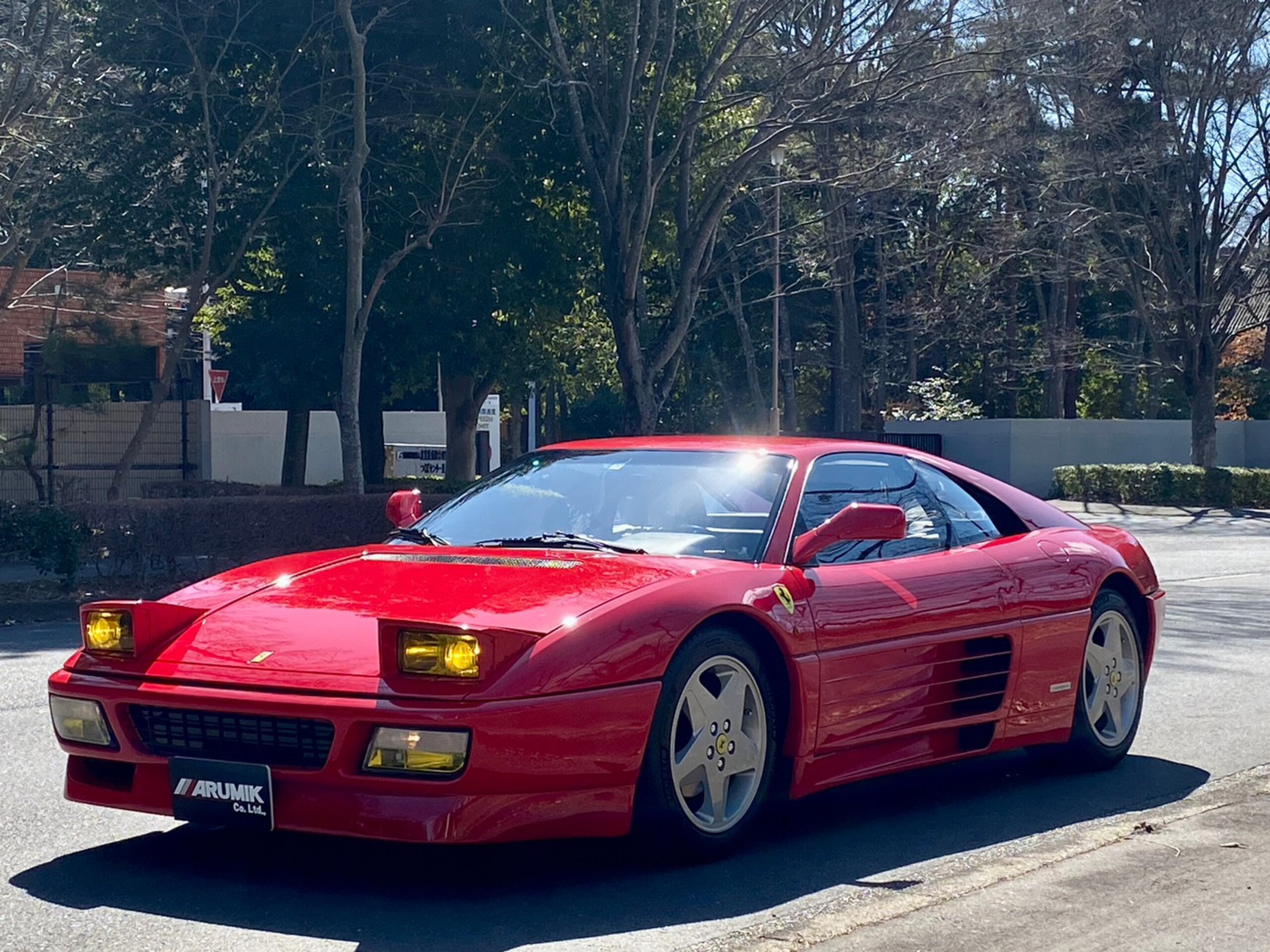 1990 Ferrari 348 TB Leather interior for sale in Japan