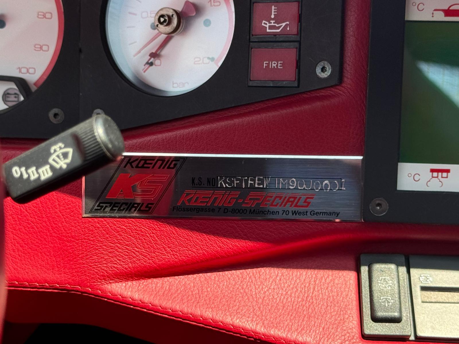 1989 Ferrari Testarossa Koenig Specials Competition Evolution — Photo 16 / 26