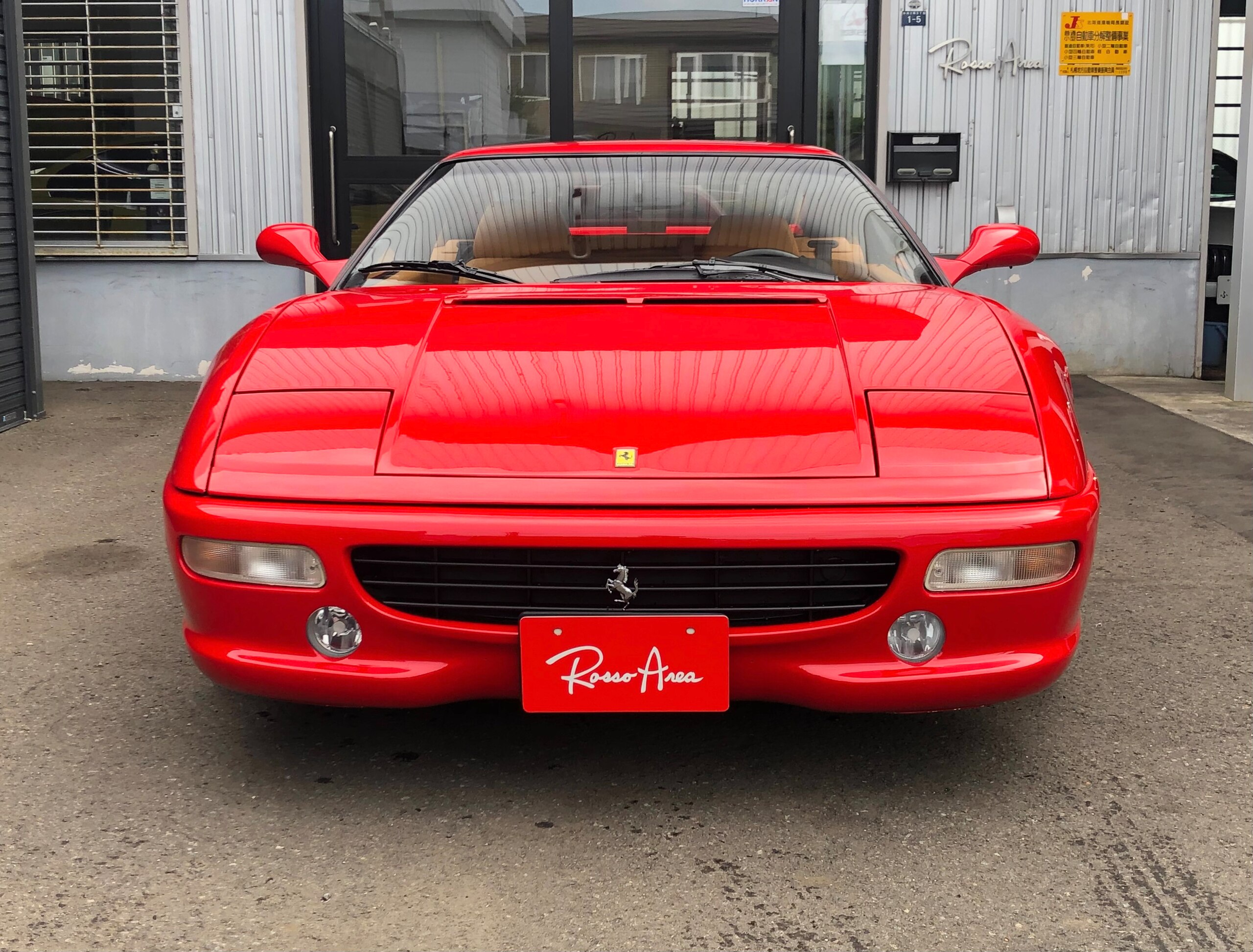 1997 Ferrari F355 Berlinetta Timing Belt Replaced at 38,000 km (Cornes Nagoya) for sale in Japan