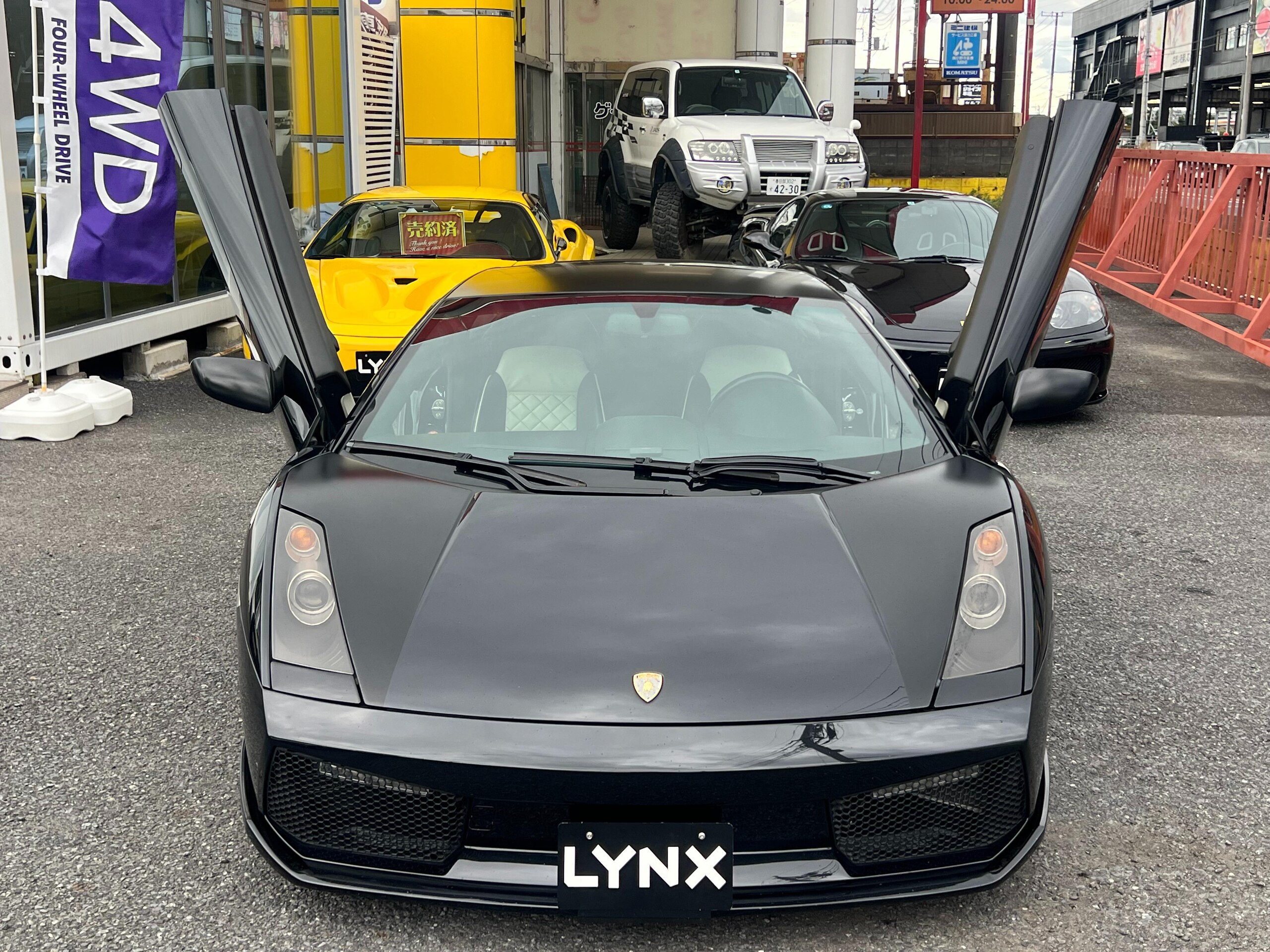 2006 Lamborghini Gallardo NERA Limited Edition NERA (12 units in Japan) for sale in Japan