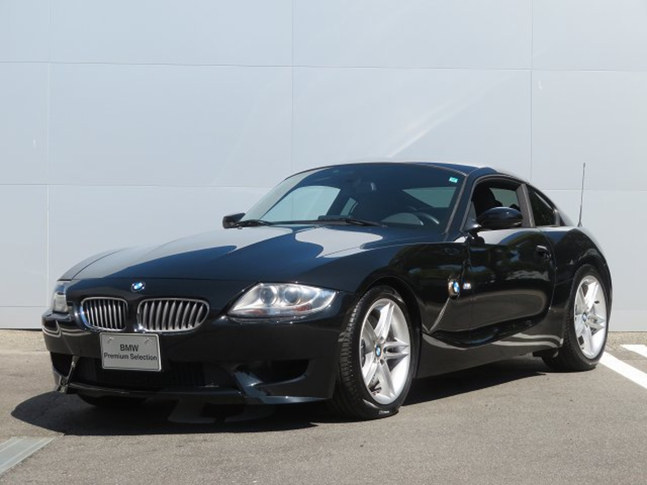 2007 BMW Z4 M Coupe Black leather interior for sale in Japan