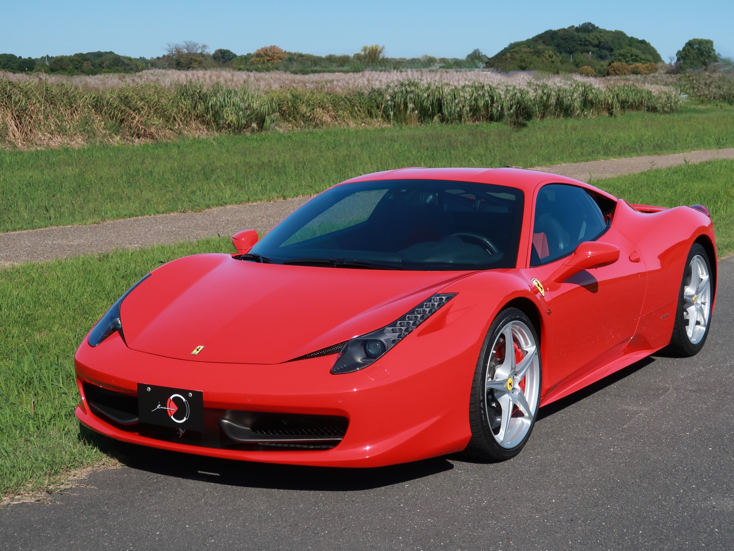 2010 Ferrari 458 Italia F1 DCT Carbon LED Steering Wheel for sale in Japan