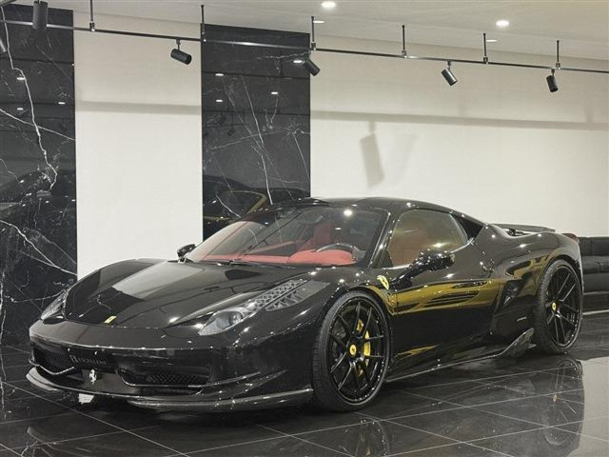 2010 Ferrari 458 Italia F1 DCT Novitec carbon aero kit for sale in Japan