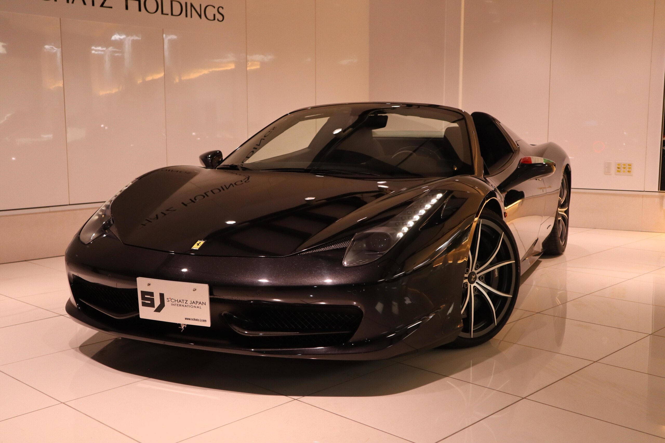 2012 Ferrari 458 Spider Carbon fiber front splitter for sale in Japan