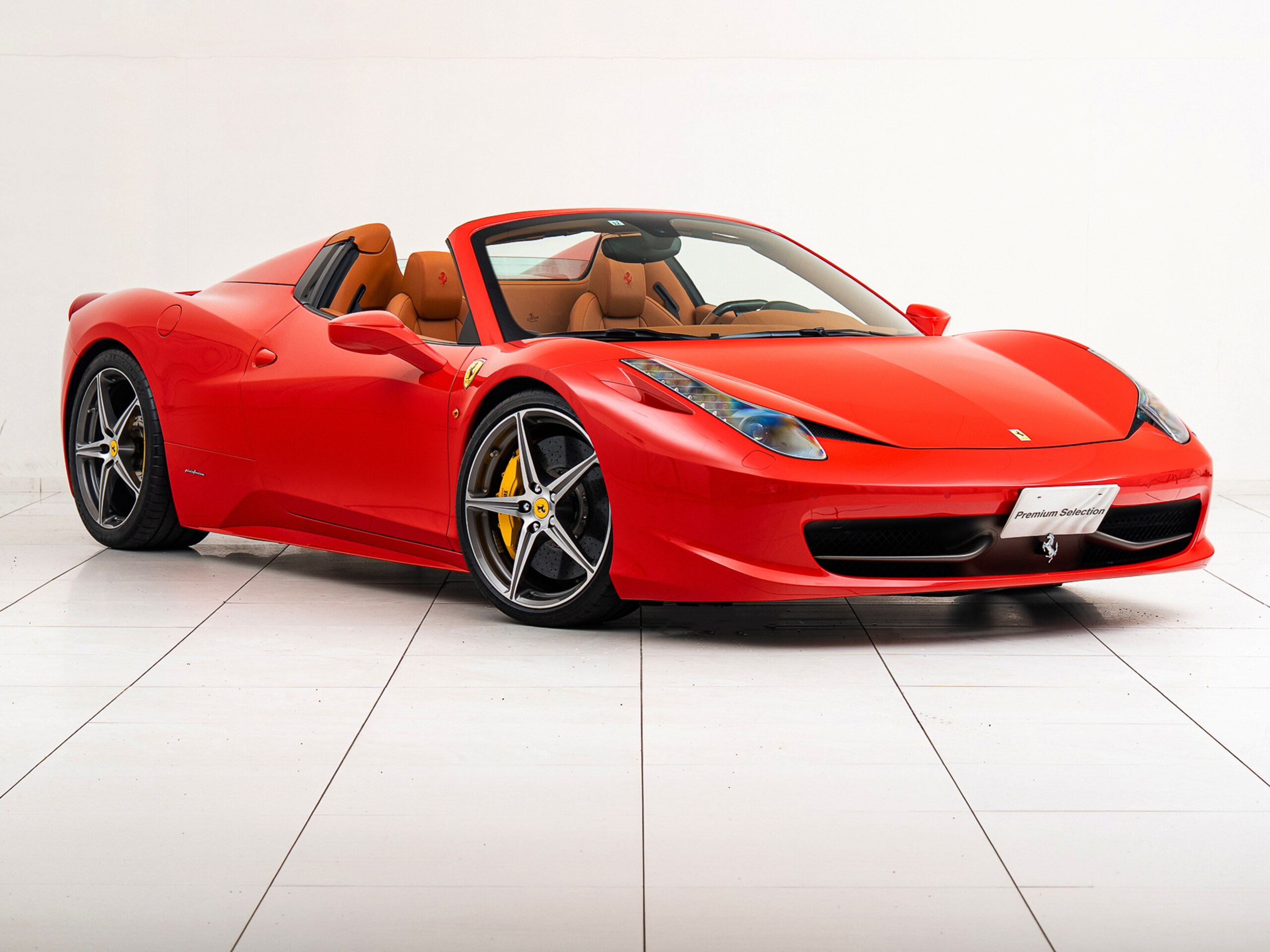 2013 Ferrari 458 Spider Carbon steering wheel + LED for sale in Japan