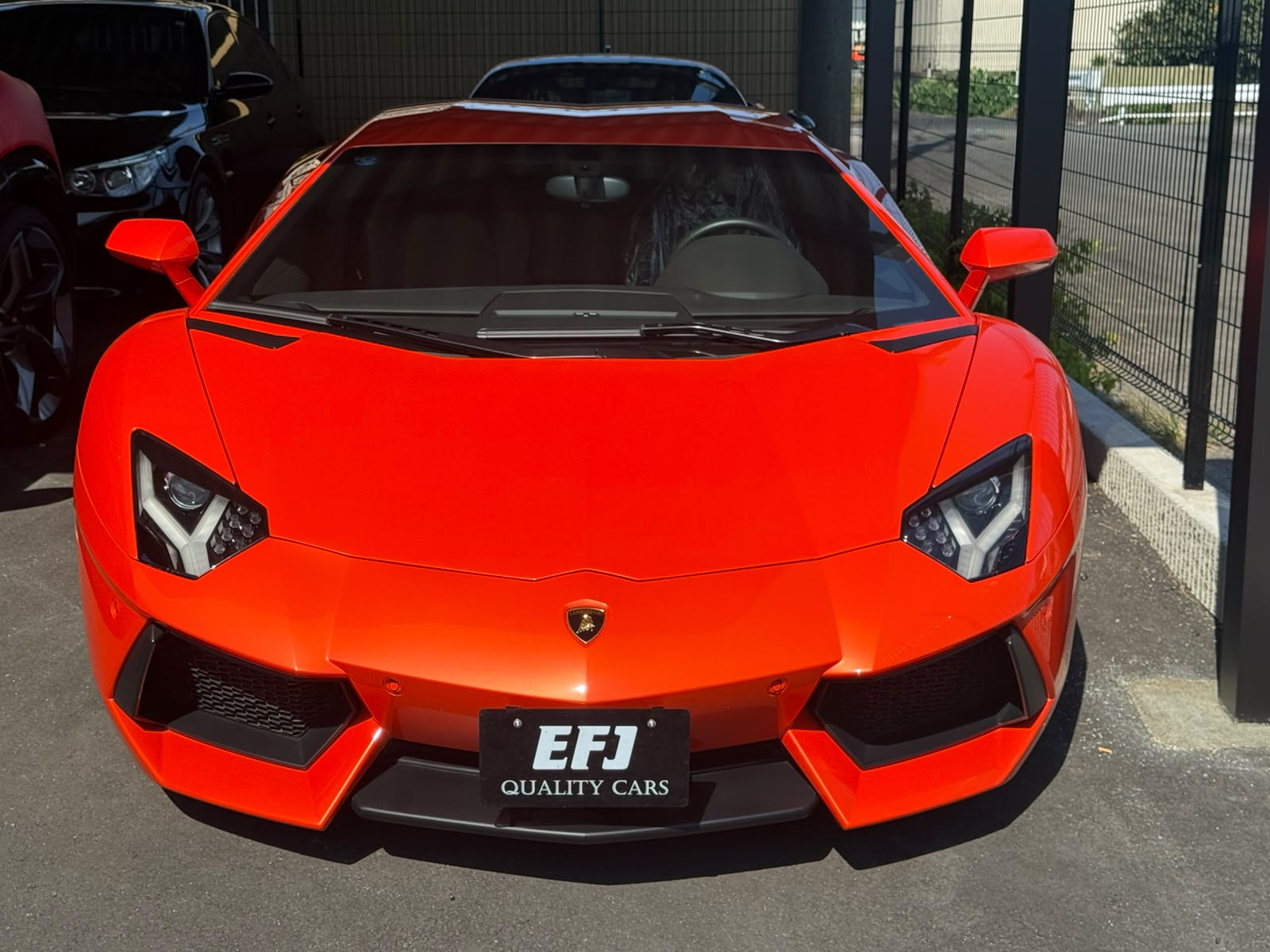 2013 Lamborghini Aventador LP700-4 Transparent Engine Bonnet for sale in Japan