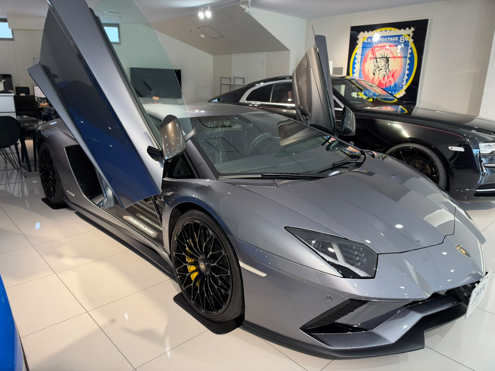 2016 Lamborghini Aventador S Gray Exterior for sale in Japan