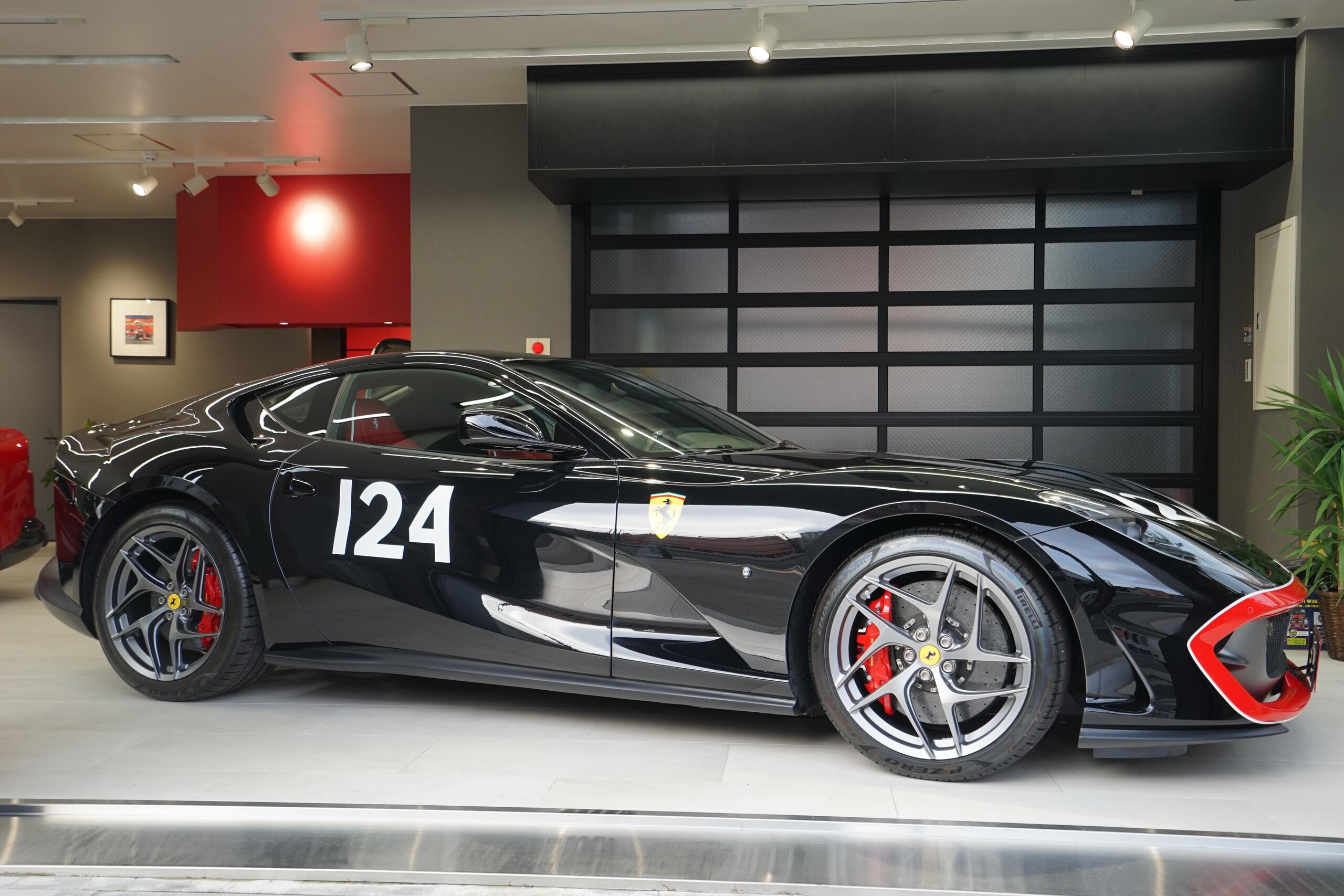 2018 Ferrari 812 Superfast Tailor Made Carbon LED steering wheel for sale in Japan
