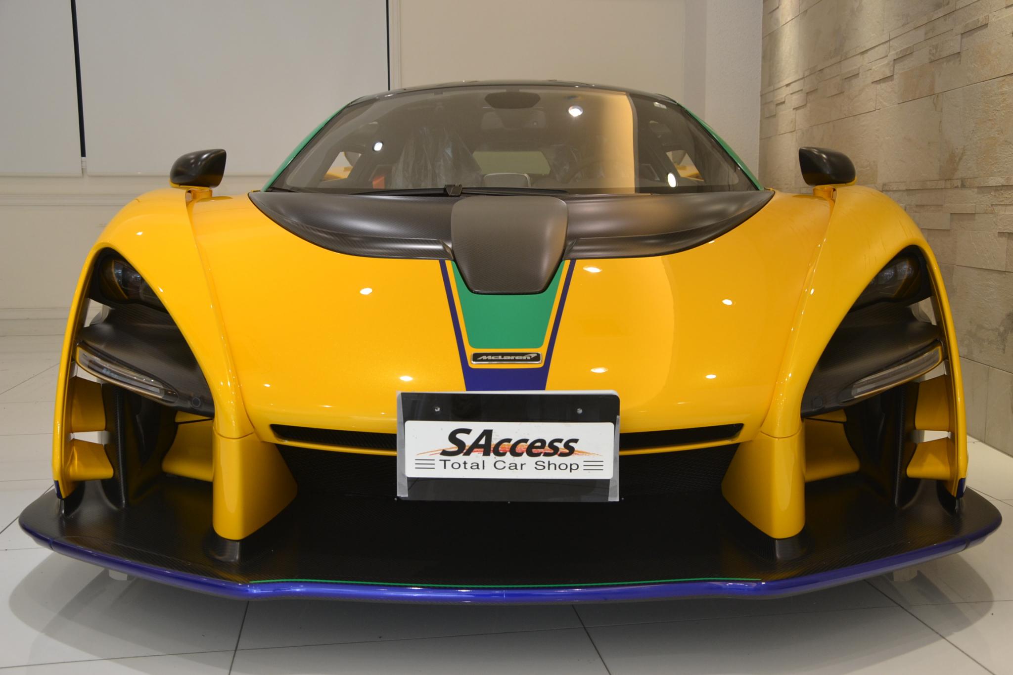 2018 McLaren Senna Carbon rear spoiler for sale in Japan