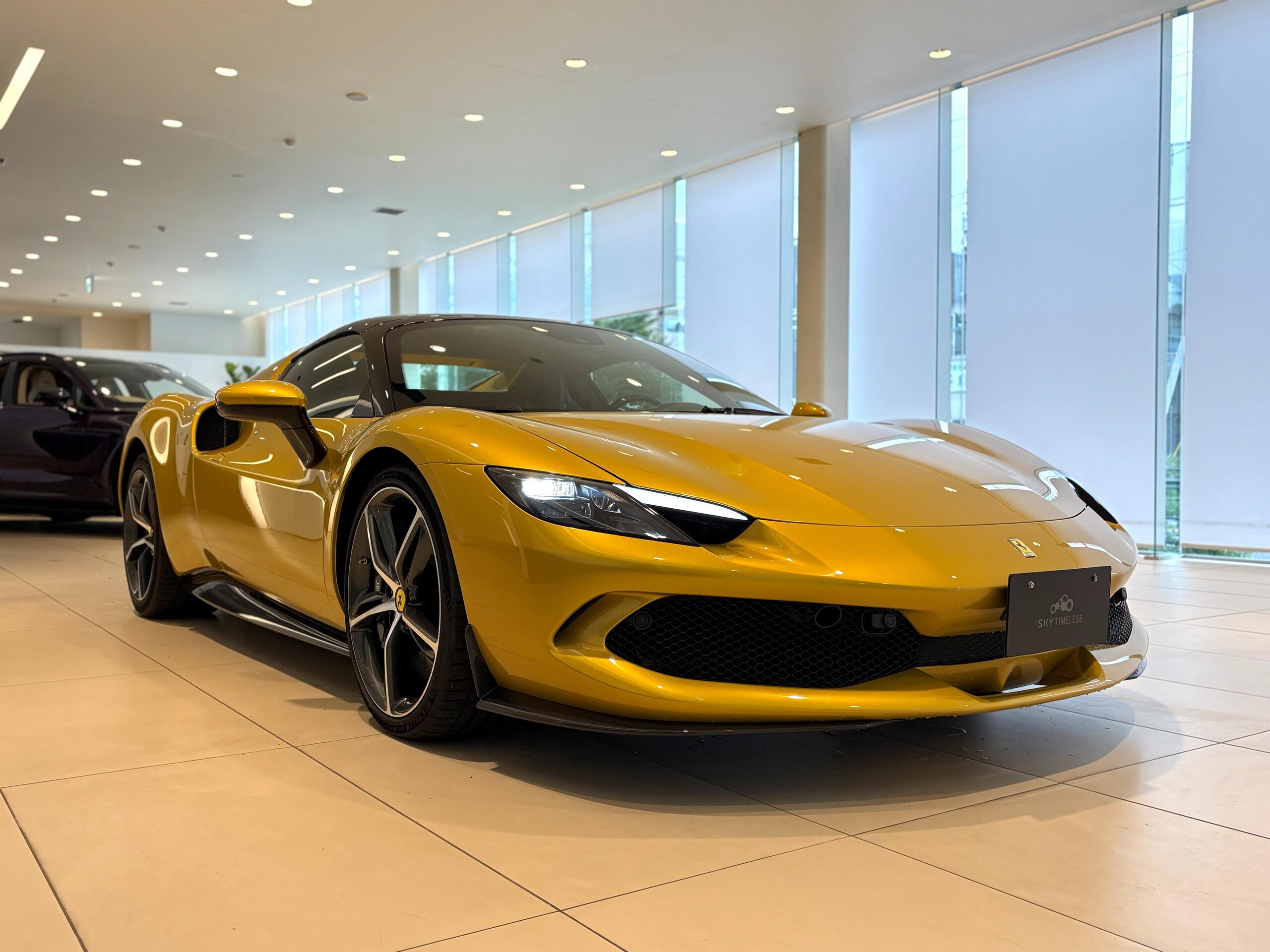 2023 Ferrari 296GTS Giallo Montecarlo Exterior for sale in Japan
