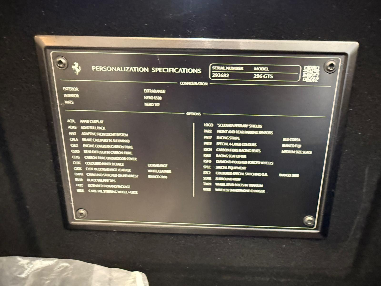 2023 Ferrari 296GTS — Photo 12 / 13