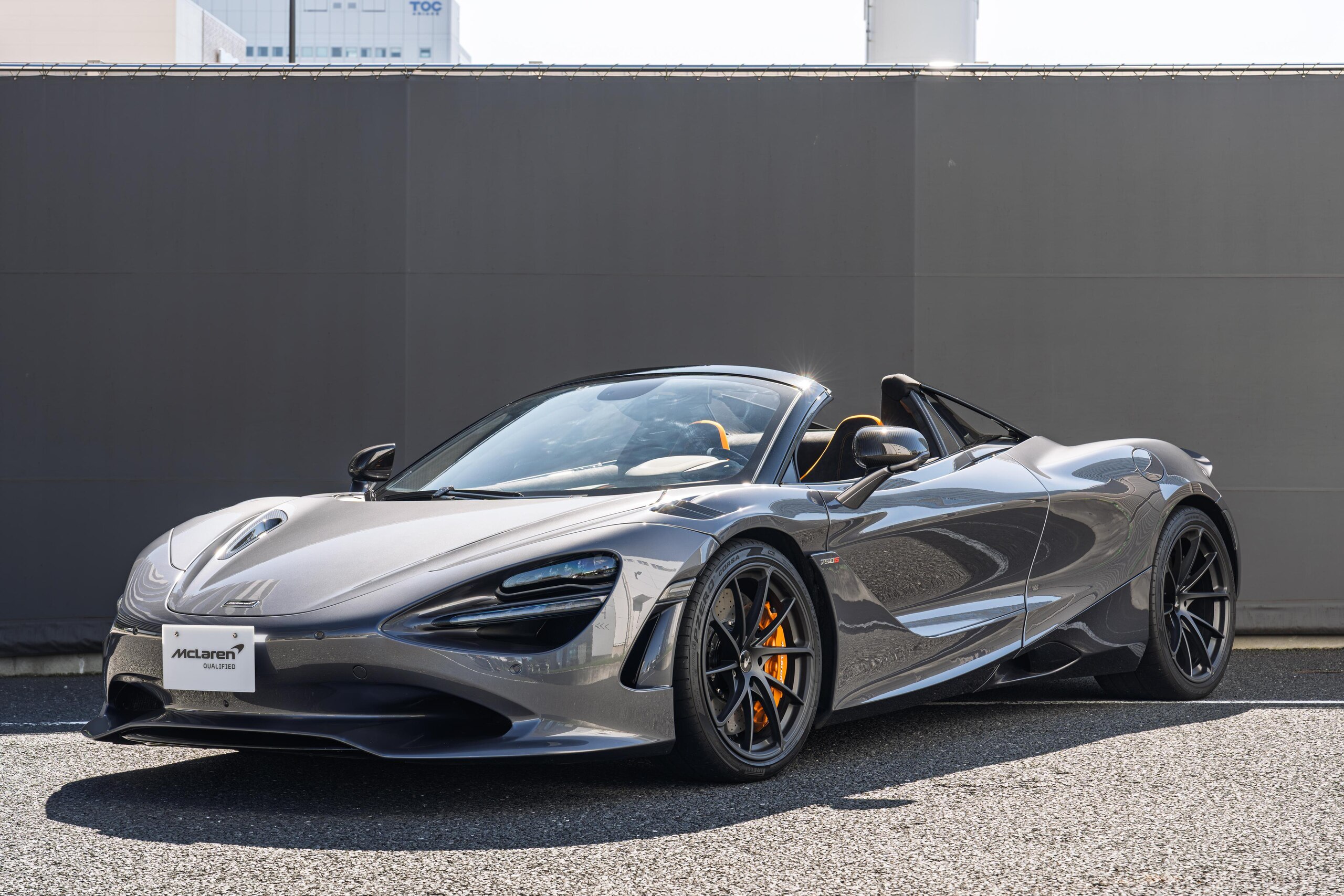 2025 McLaren 750S Spider Full protection film wrapping for sale in Japan