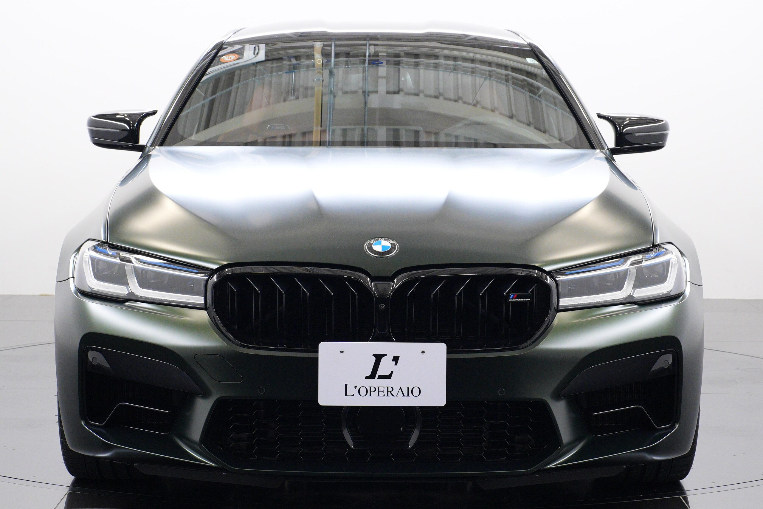 2023 BMW M5 Competition Custom brown/black leather interior for sale in Japan