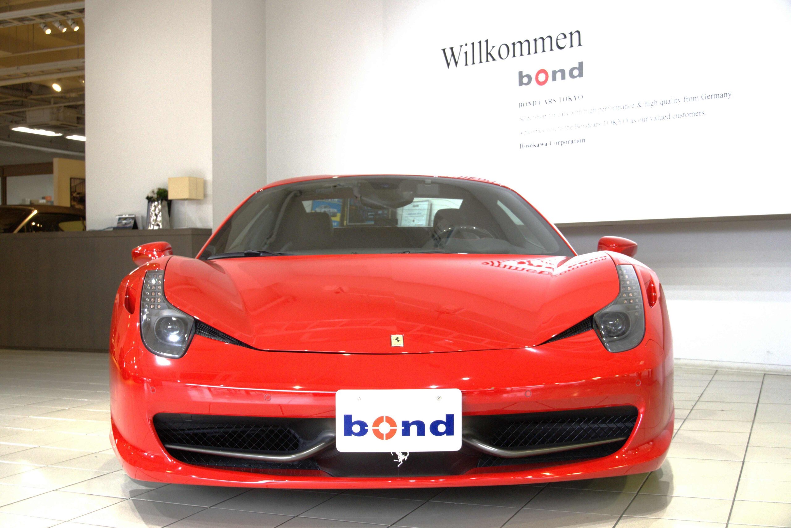 2012 Ferrari 458 Spider Rosso Corsa Exterior for sale in Japan