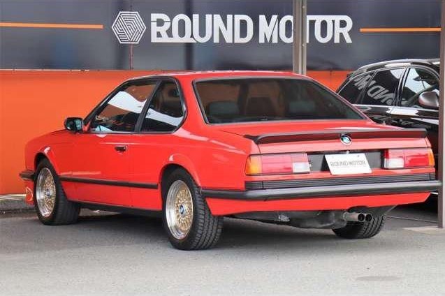 1986 BMW M6 Restored. Resprayed in its original red color for sale in Japan