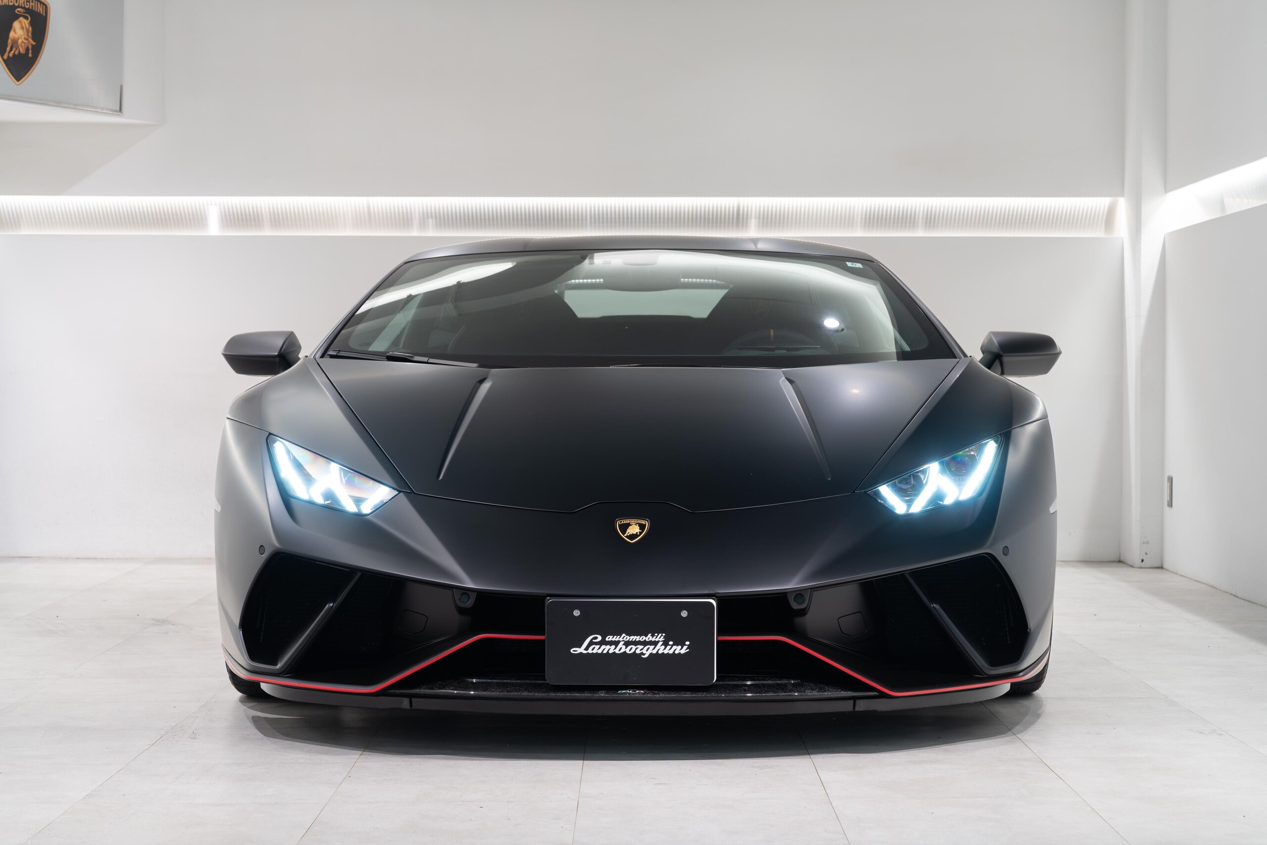 2018 Lamborghini Huracán Performante Seat belts in Nero Ade for sale in Japan