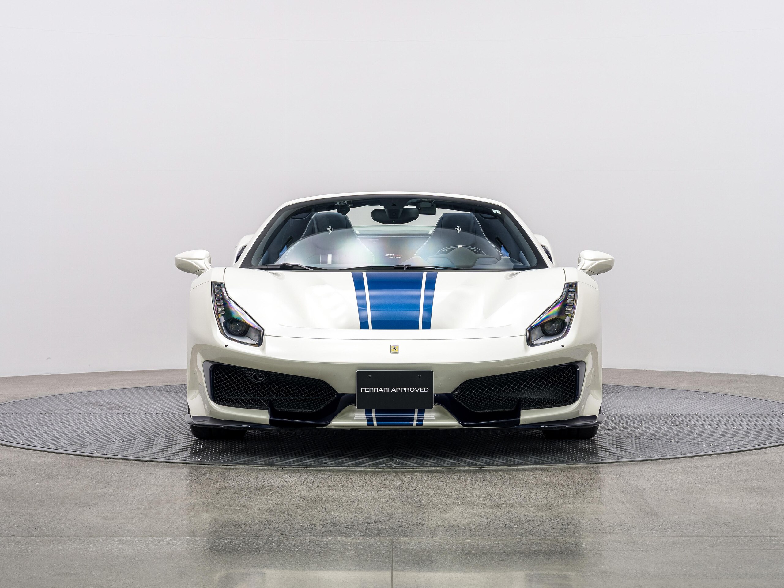 2021 Ferrari 488 Pista Spider Glossy Blu Carbon Fibre Package for sale in Japan