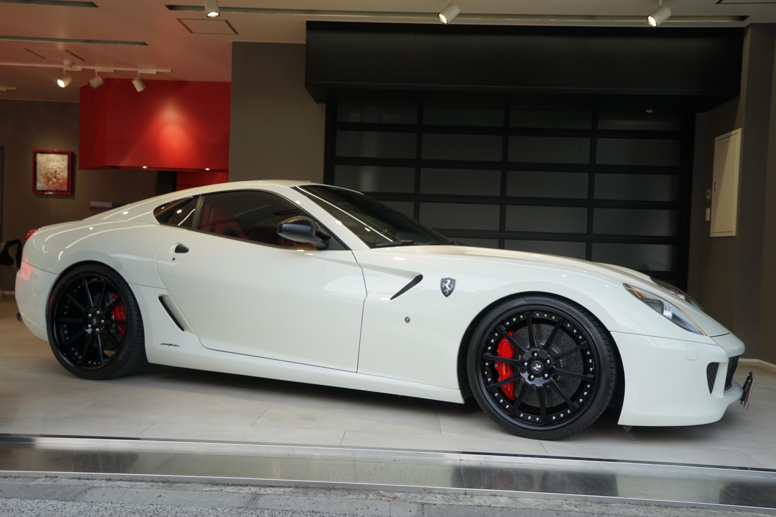 2009 Ferrari 599 GTB Carbon driving zone steering wheel for sale in Japan