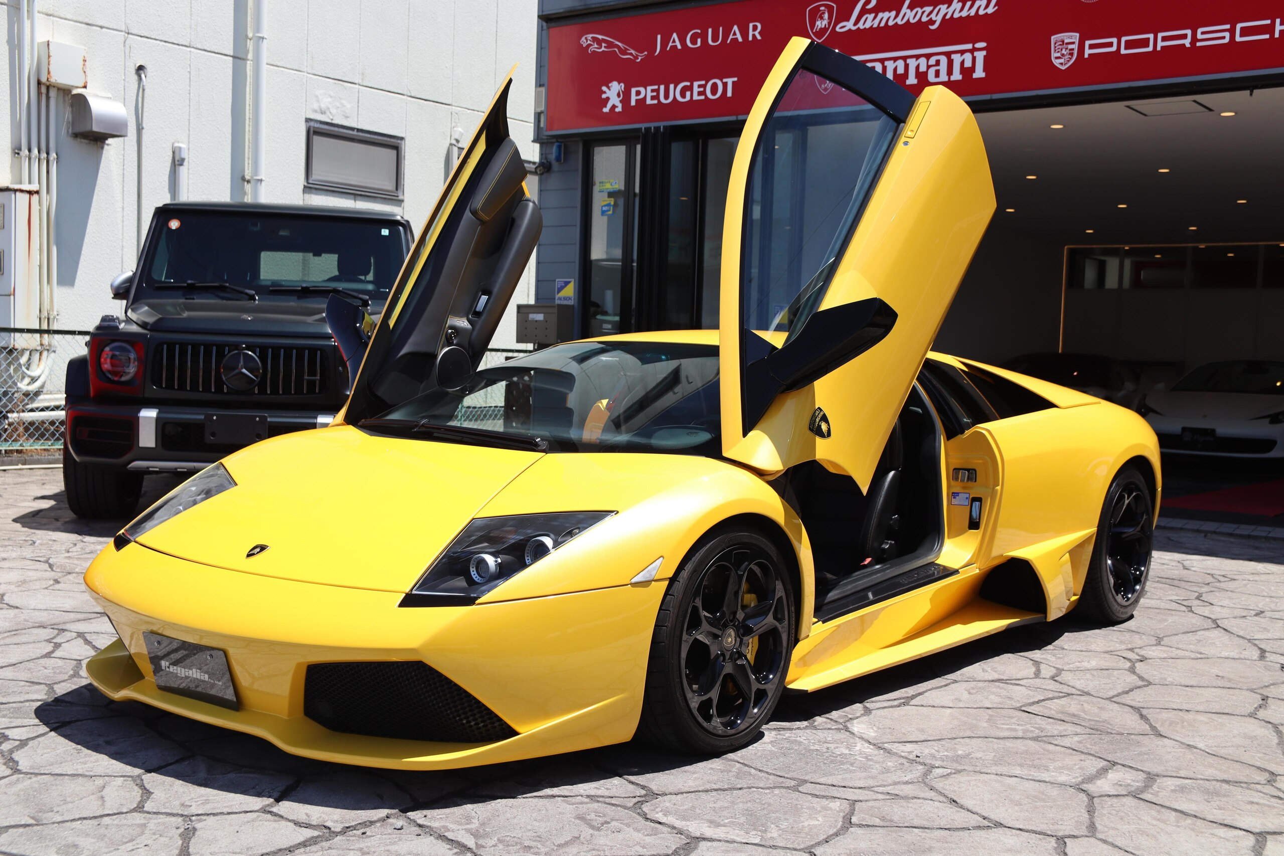 2007 Lamborghini Murcielago LP640 Glass engine hood for sale in Japan