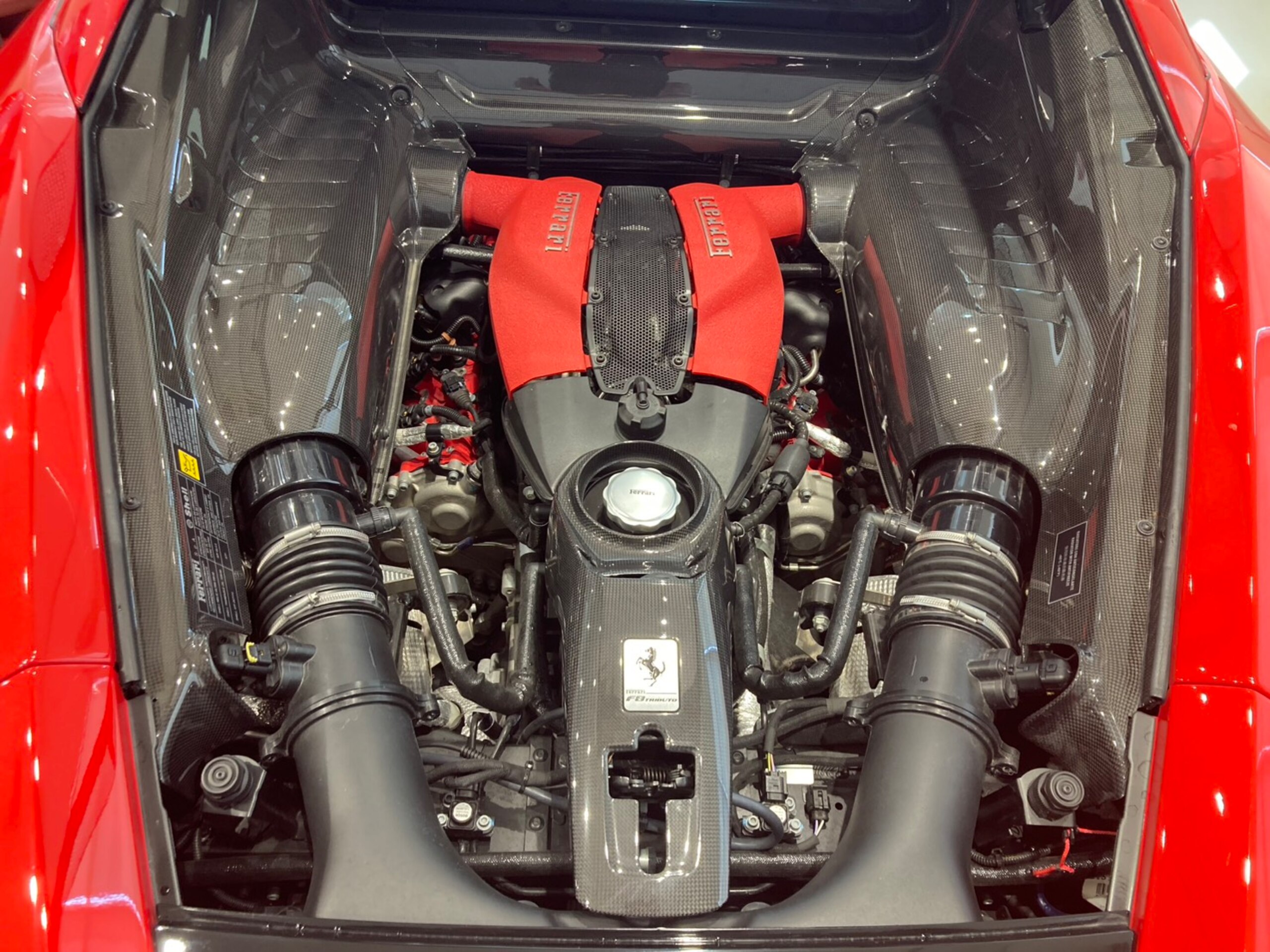 2020 Ferrari F8 Tributo Carbon LED steering wheel for sale in Japan