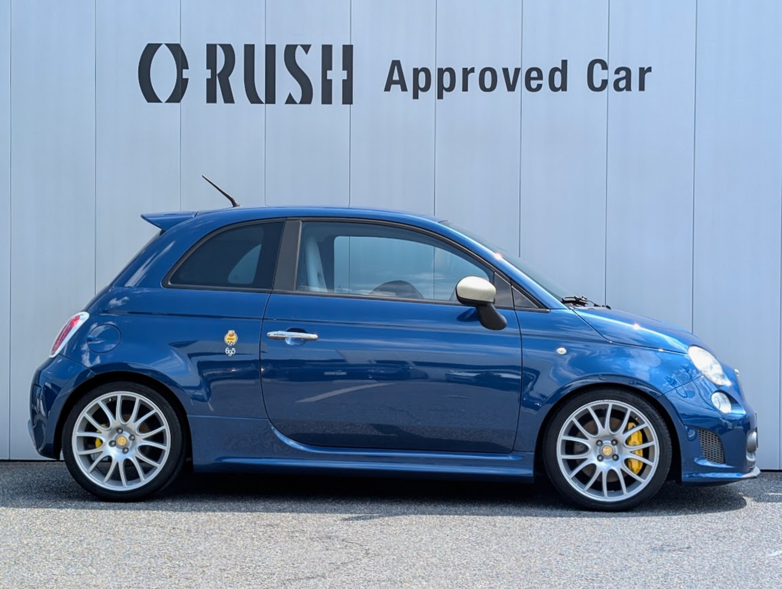 2011 Abarth 695 Tributo Ferrari Blue Abu Dhabi (Japan Limited – 1 of 5) for sale in Japan