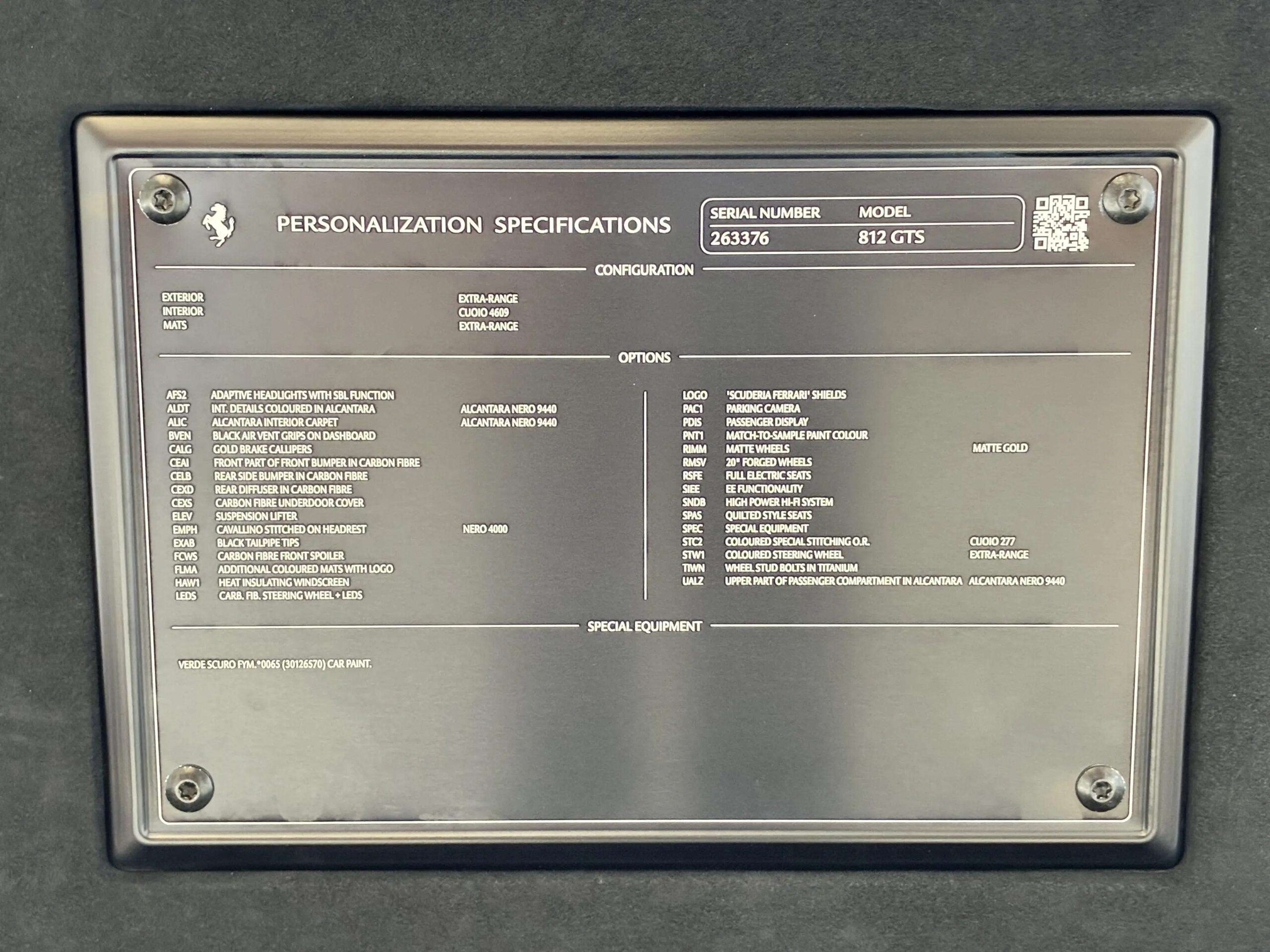 2021 Ferrari 812GTS — Photo 18 / 20