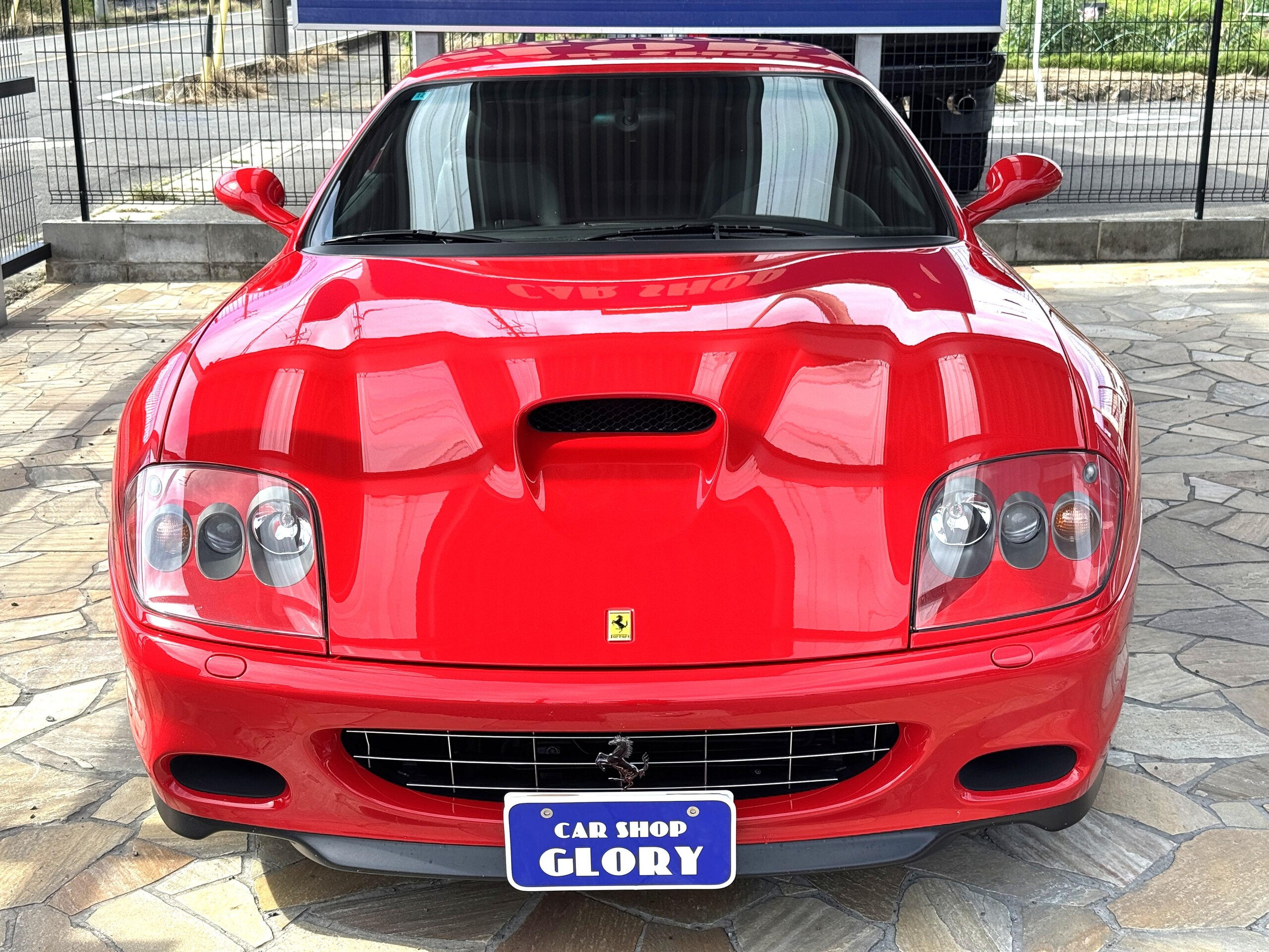 2005 Ferrari 575M Maranello Rosso Corsa Exterior for sale in Japan