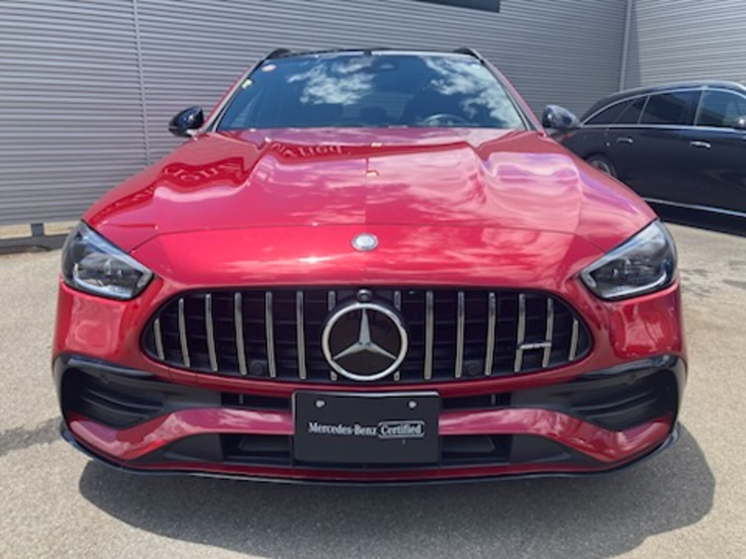 2025 Mercedes Benz C43 AMG Patagonia Red Exterior for sale in Japan