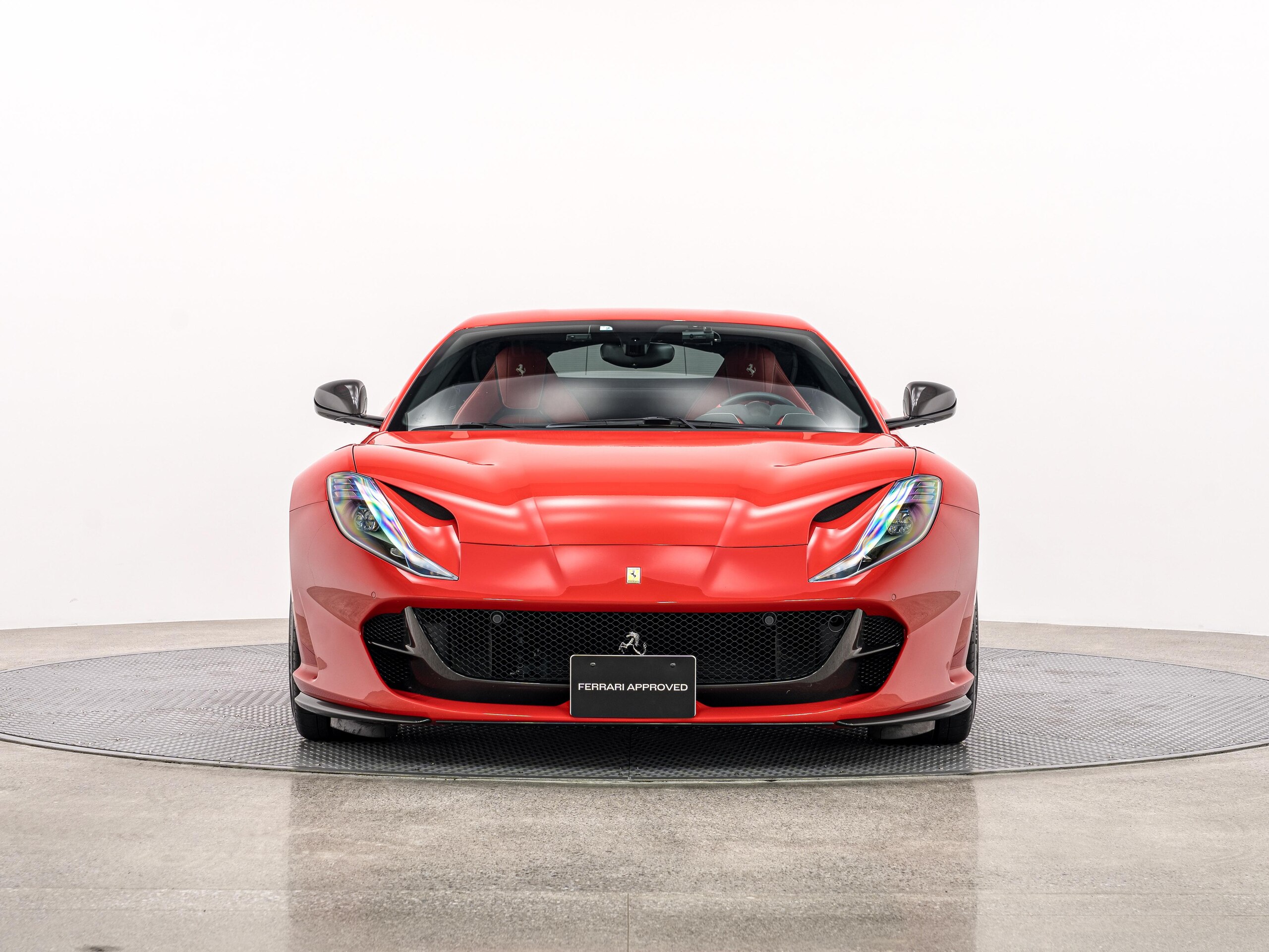 2018 Ferrari 812 Superfast 20-inch matte black painted forged wheels for sale in Japan