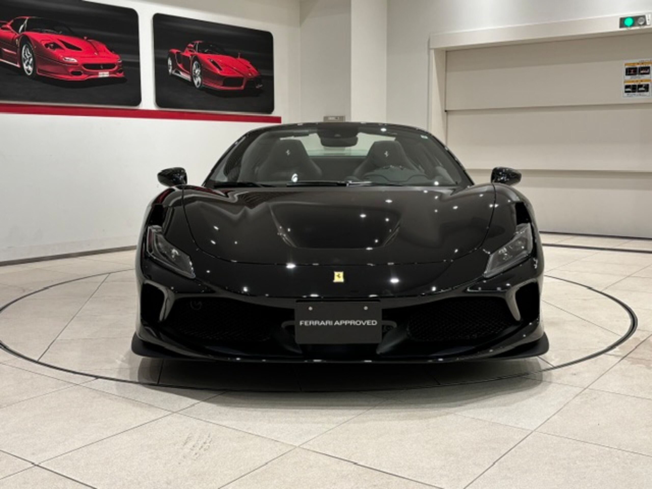 2022 Ferrari F8 Spider Nero Daytona exterior for sale in Japan