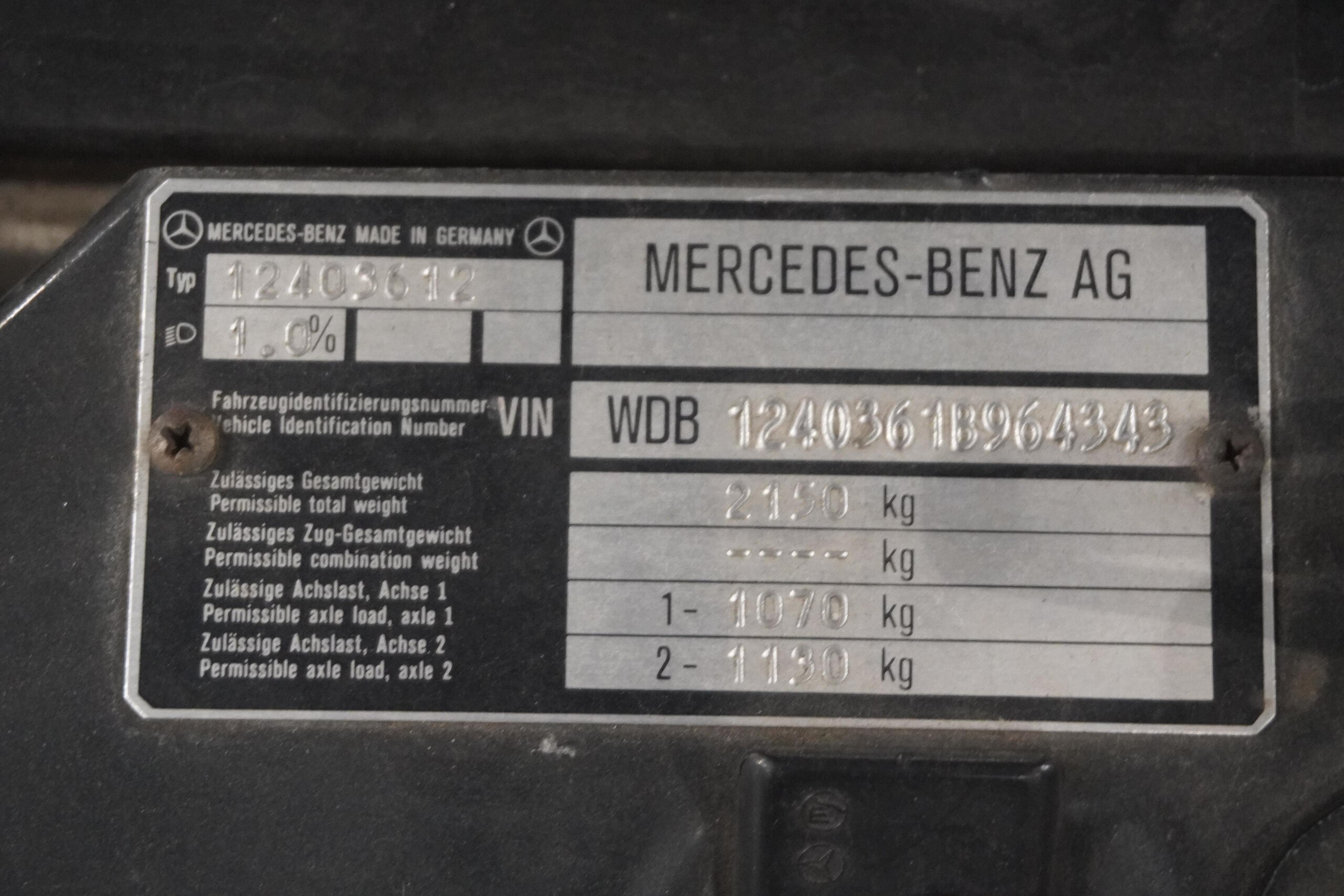 1993 Mercedes Benz 500E — Photo 23 / 23