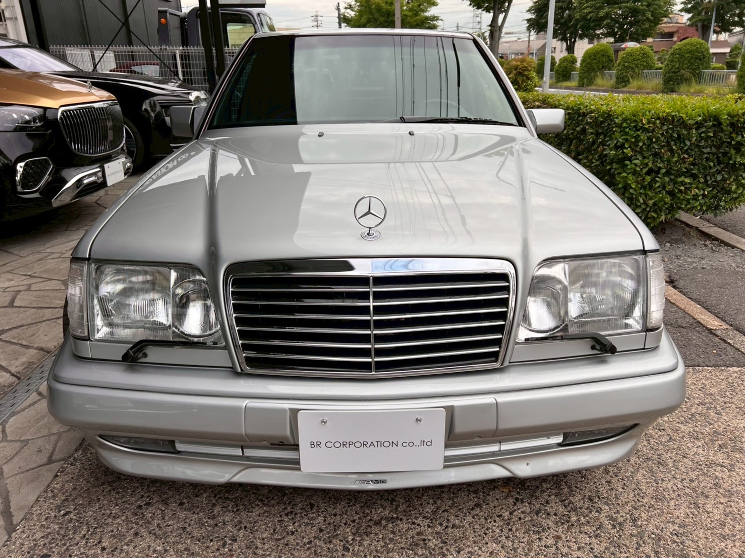 1995 Mercedes Benz E60 AMG Leather Steering Wheel for sale in Japan