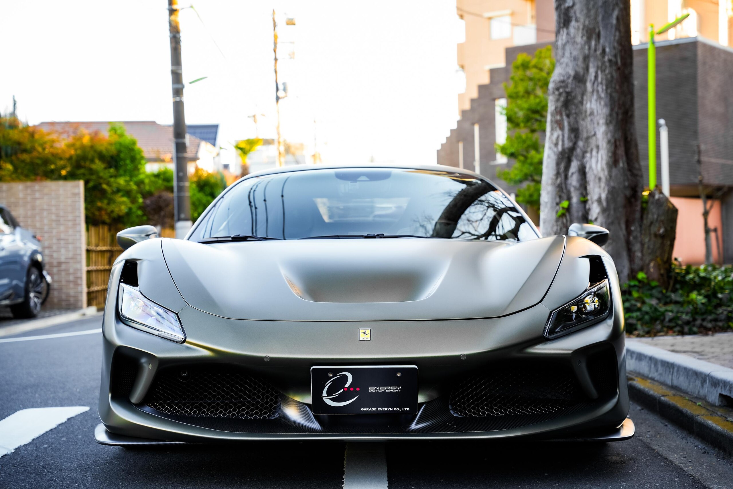 2021 Ferrari F8 Tributo Matte Verde Masoni Custom Exterior (Option 1048) for sale in Japan