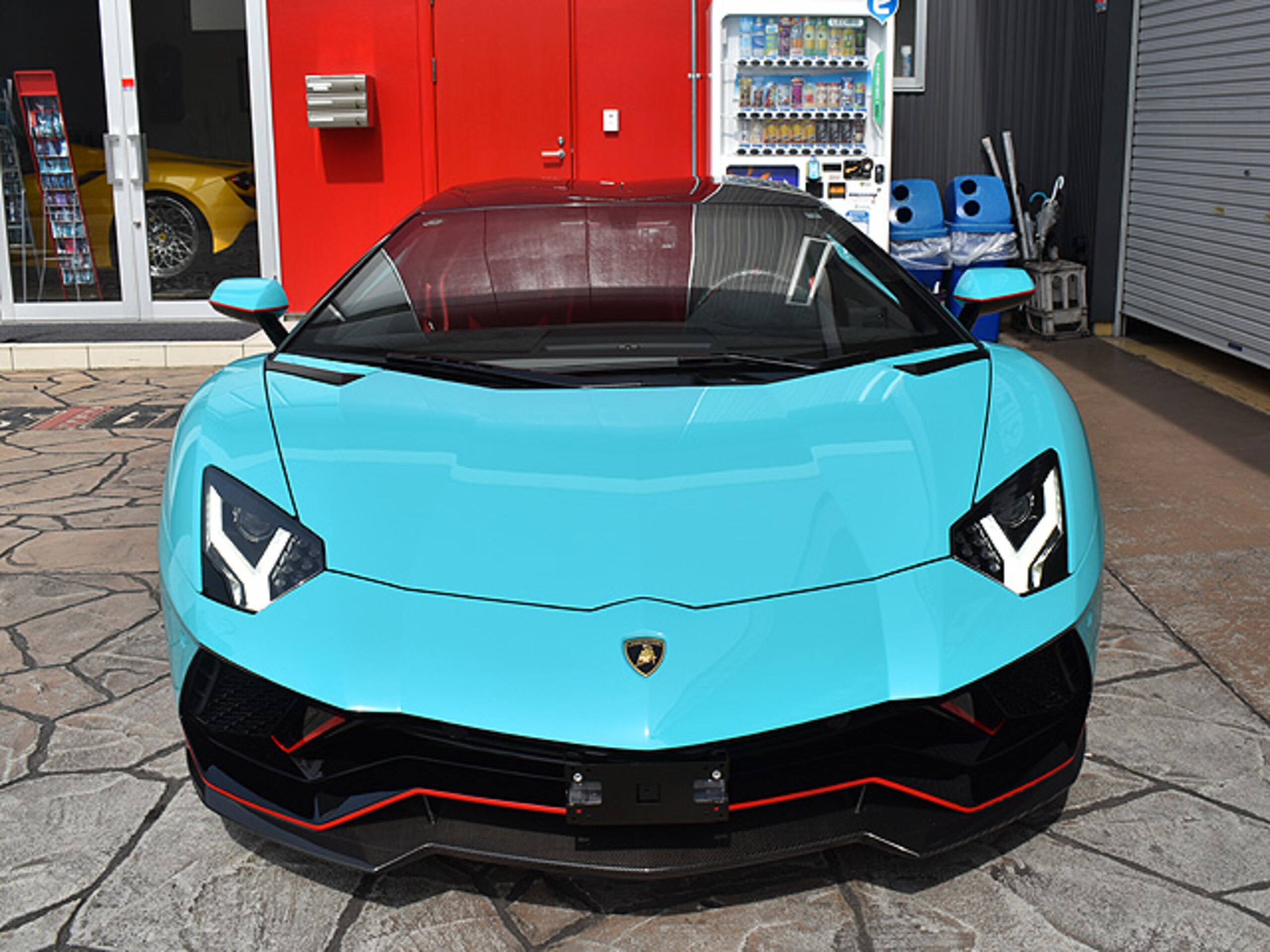 2022 Lamborghini Aventador Roadster LP780-4 Ultimae Blue Glauco Exterior for sale in Japan