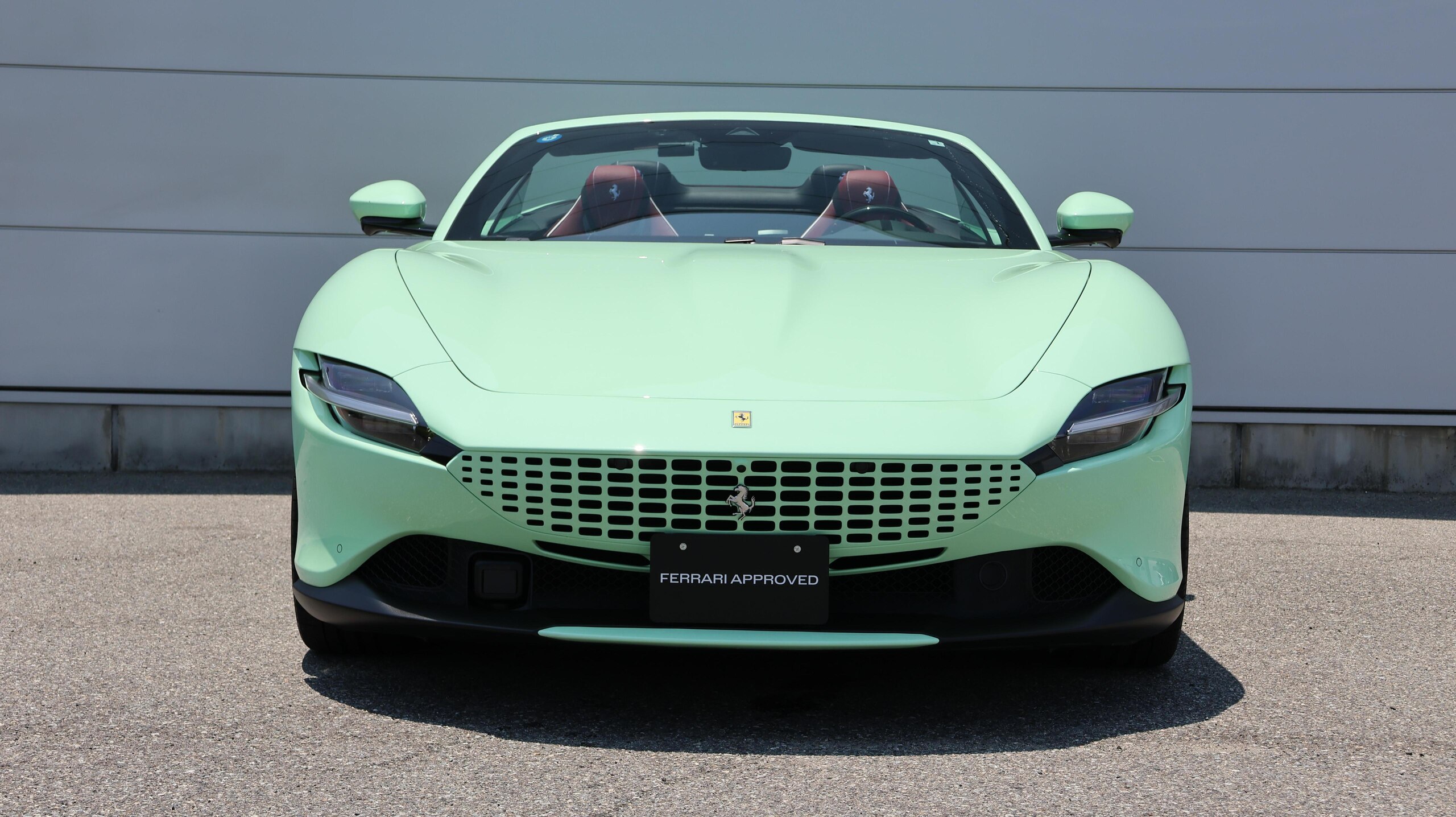 2025 Ferrari Roma Pale Green Exterior (OP1324 Two-Layer Paint) for sale in Japan
