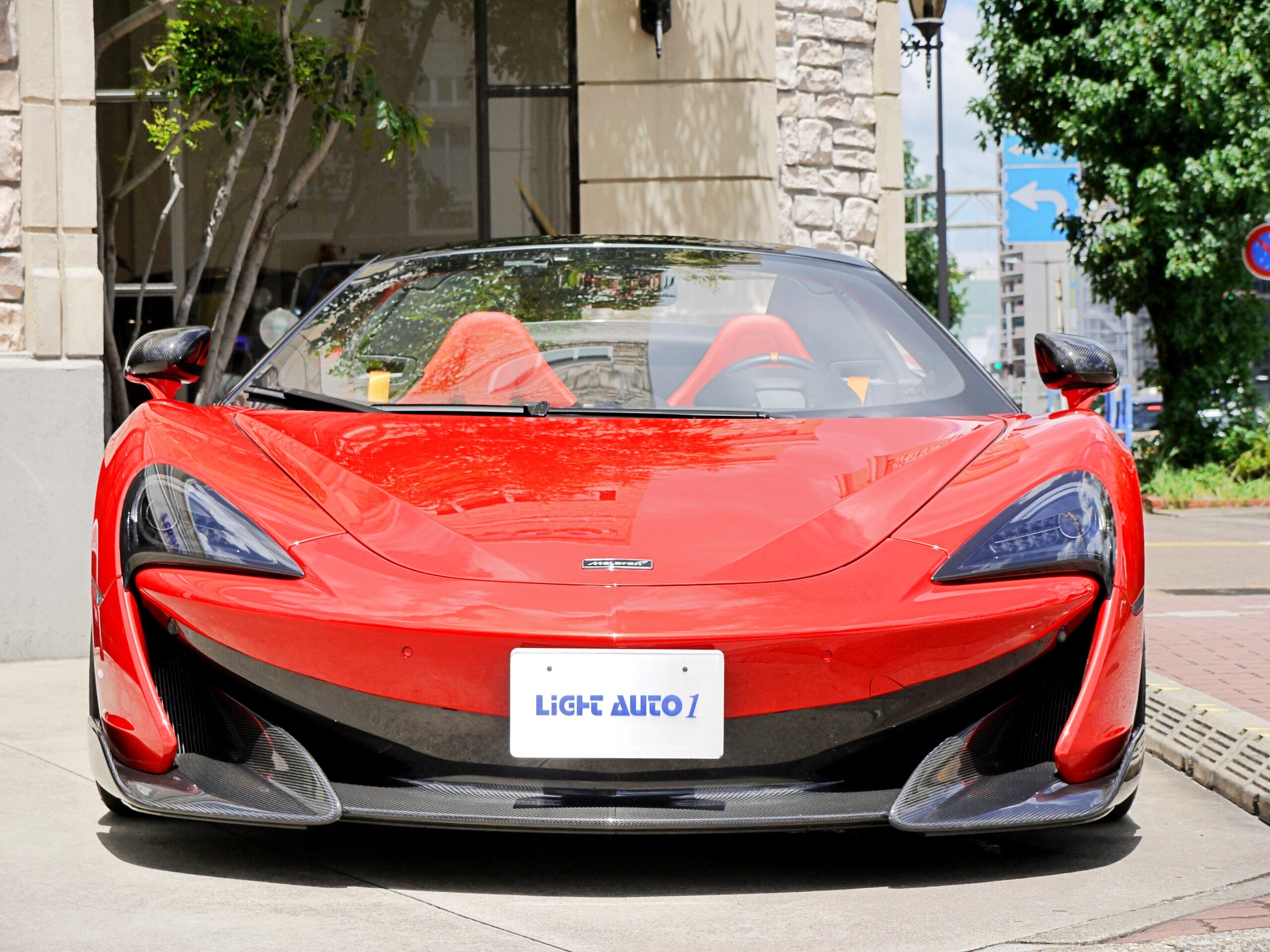 2019 McLaren 600LT Spider Vermilion Red Exterior for sale in Japan