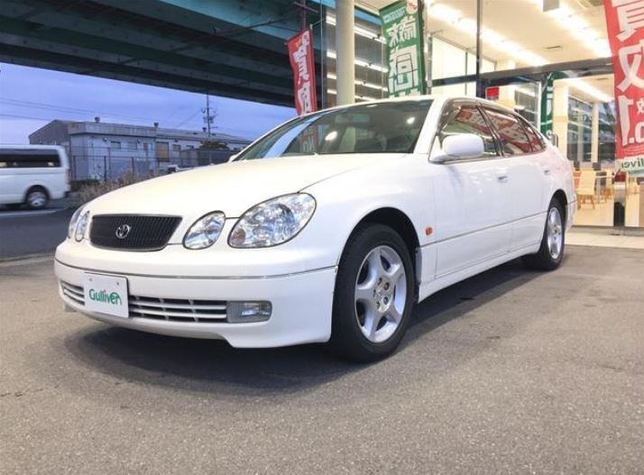 1998 Toyota Aristo V300 White pearl exterior color. Excellent condition! for sale in Japan