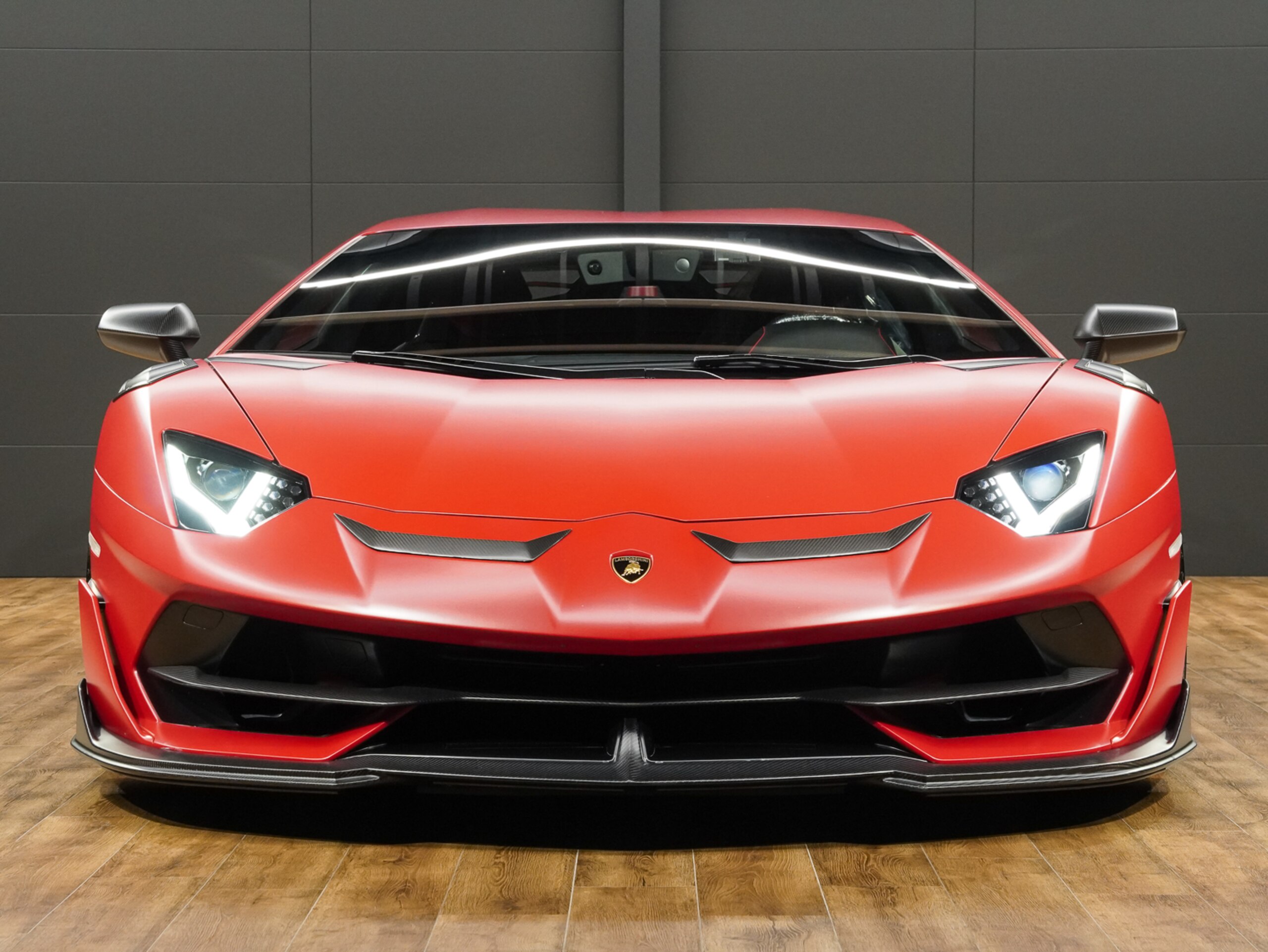 2021 Lamborghini Aventador SVJ Rosso Mimir Matt Exterior for sale in Japan