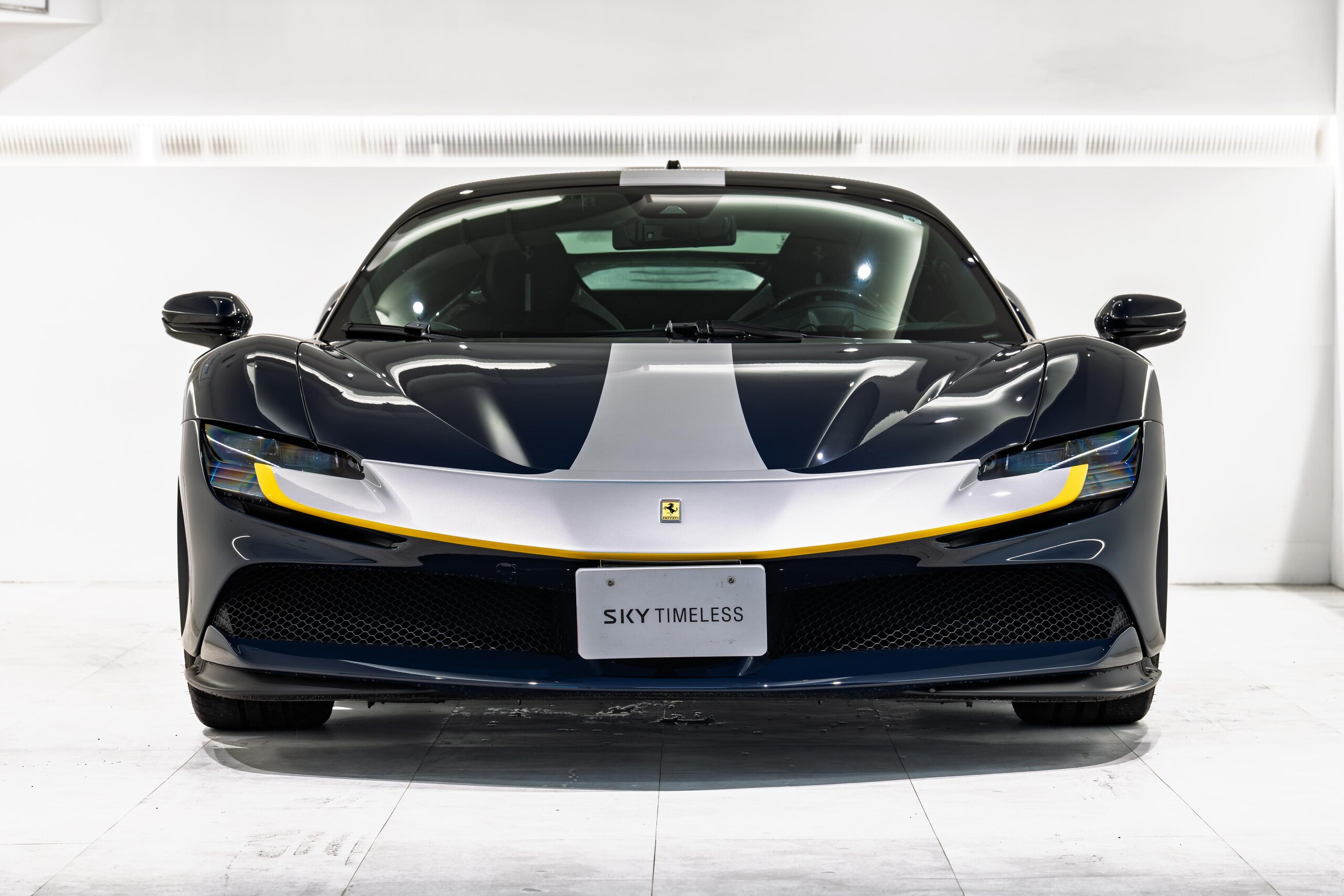 2021 Ferrari SF90 Stradale Blu Pozzi Exterior for sale in Japan