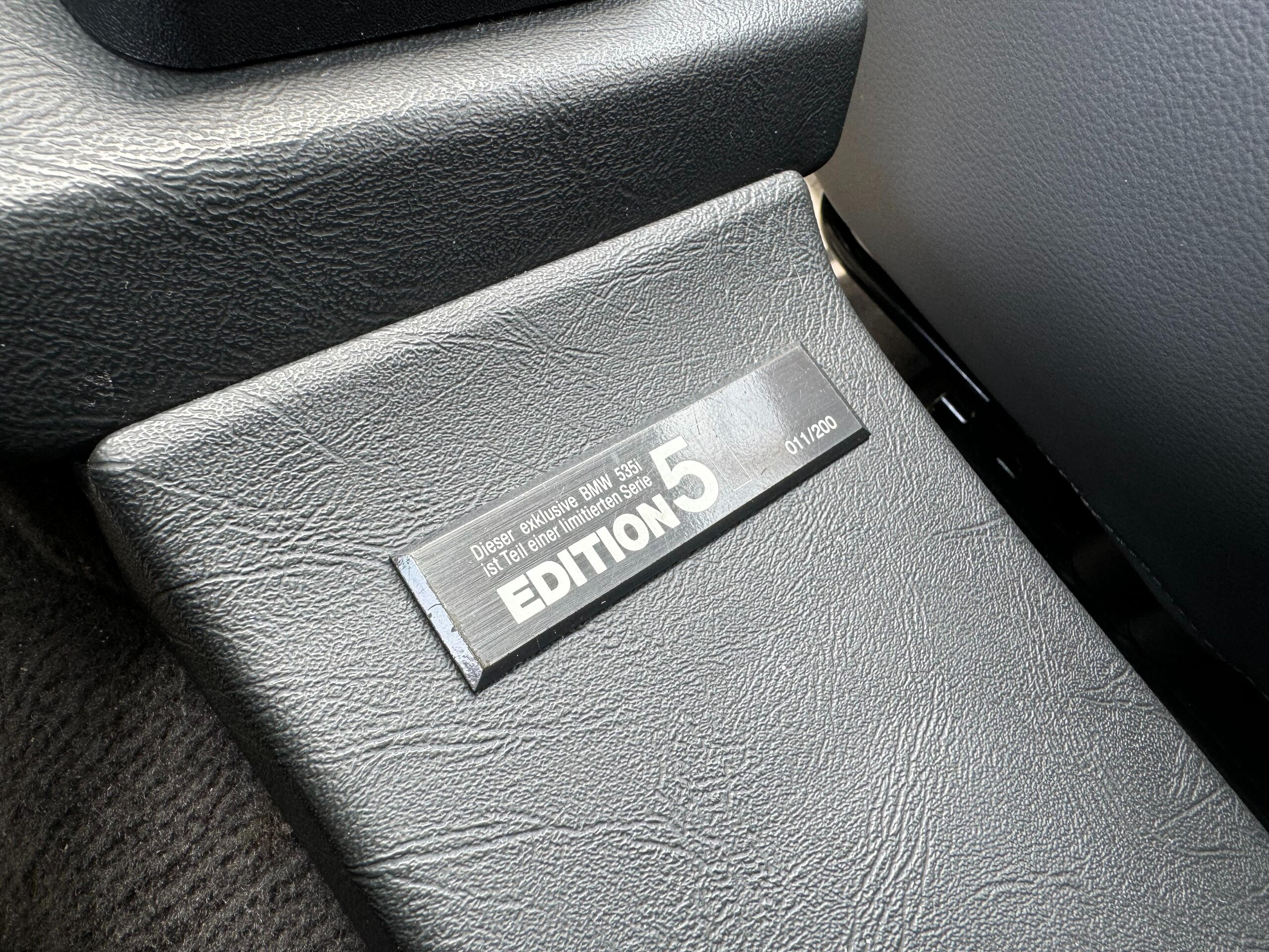 1988 BMW M535i — Photo 20 / 24